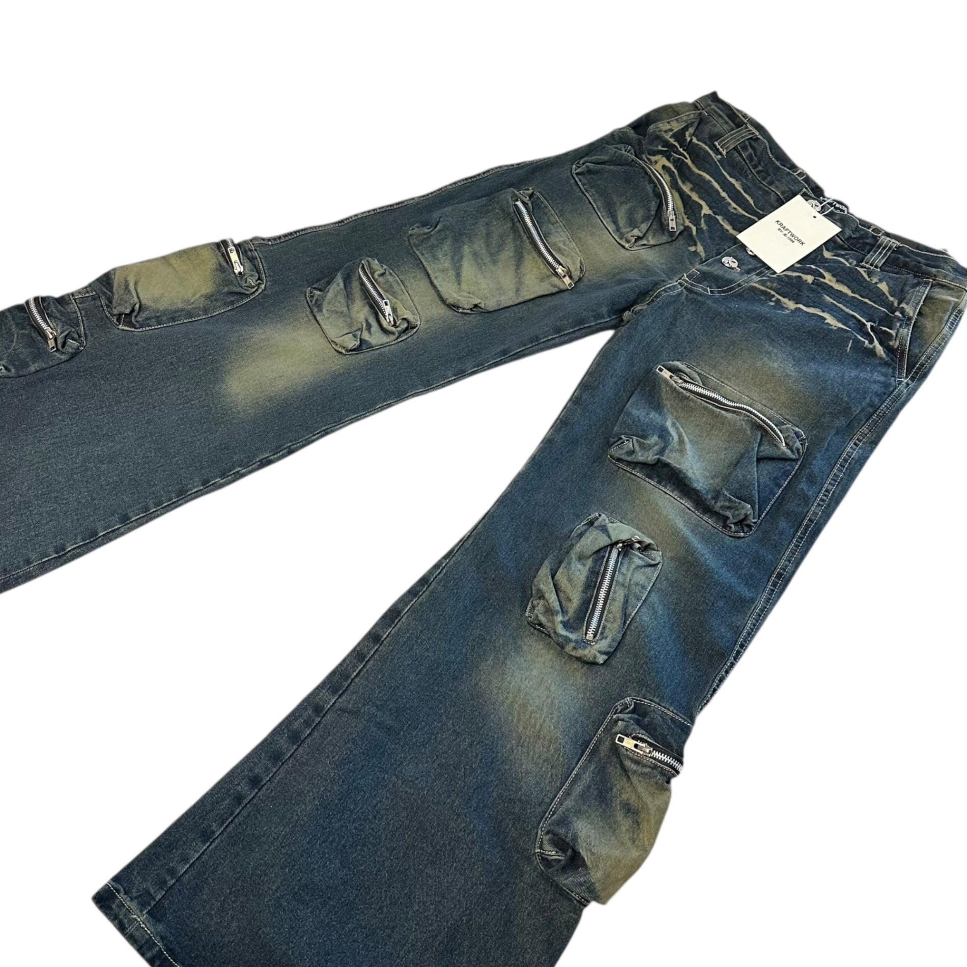KRAFTWORK(クラフトワーク) PLUG BK FLARED CARGO PANTS プラグ