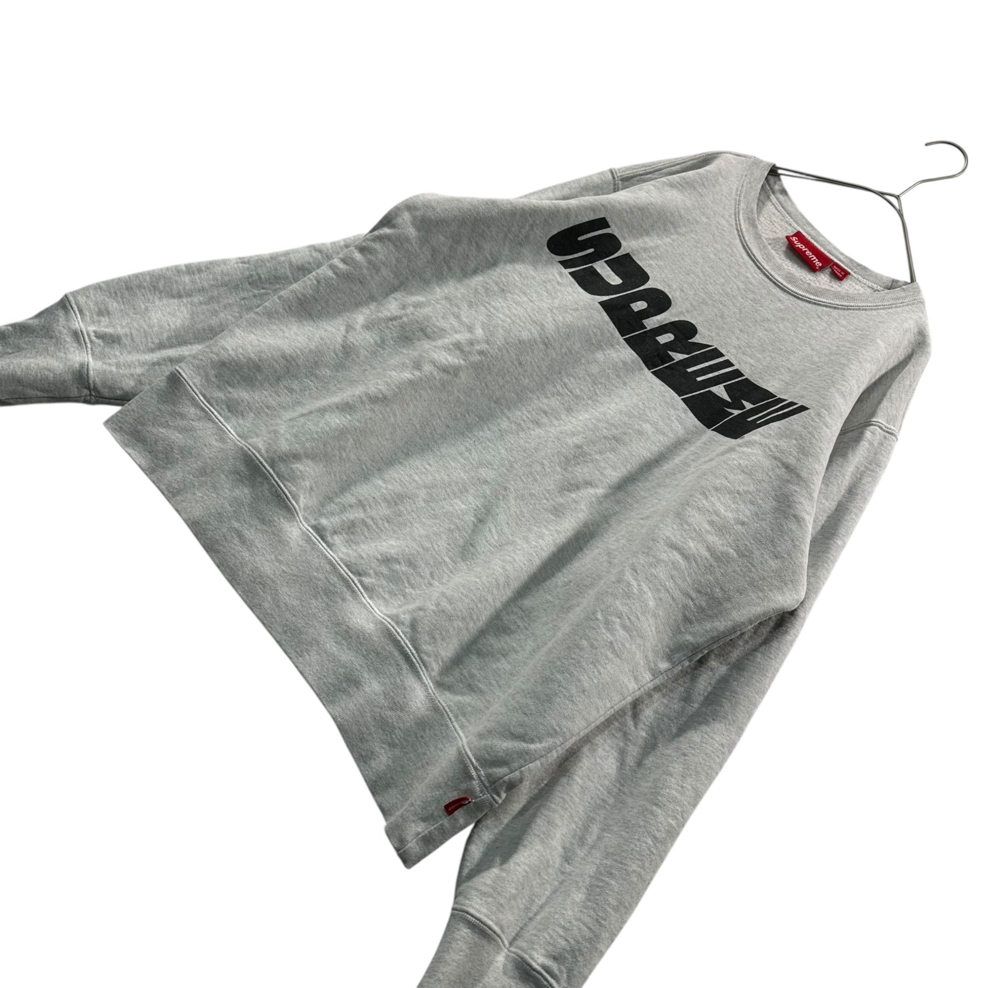 SUPREME(シュプリーム) 19AW Breed Crewneck ロゴ プリント スウェット M ライトグレー 19FW