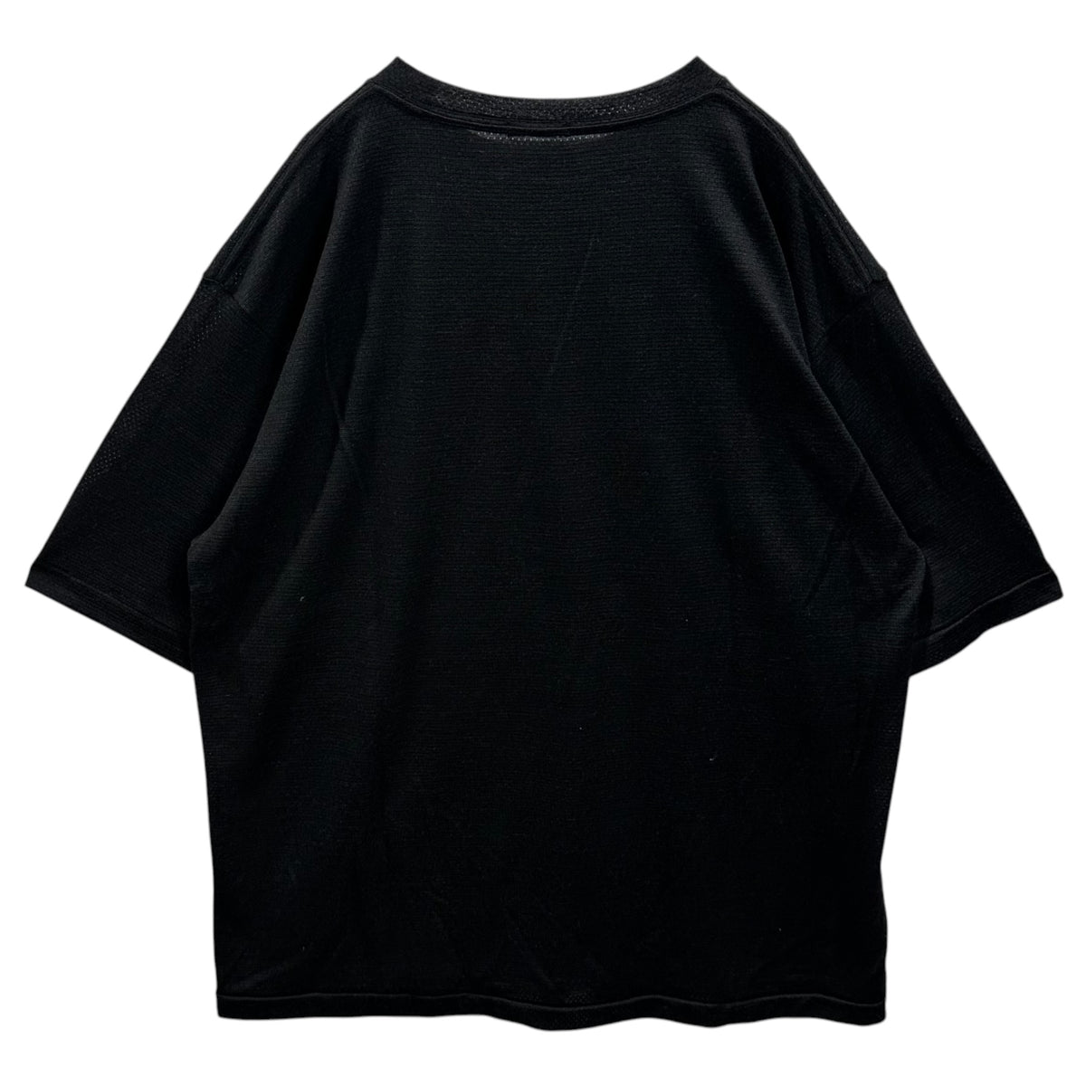 COMOLI(コモリ) 2025SS Wool mesh S/S T-shirt ウールメッシュ 半袖Tシャツ B01-05032 2 ブラック