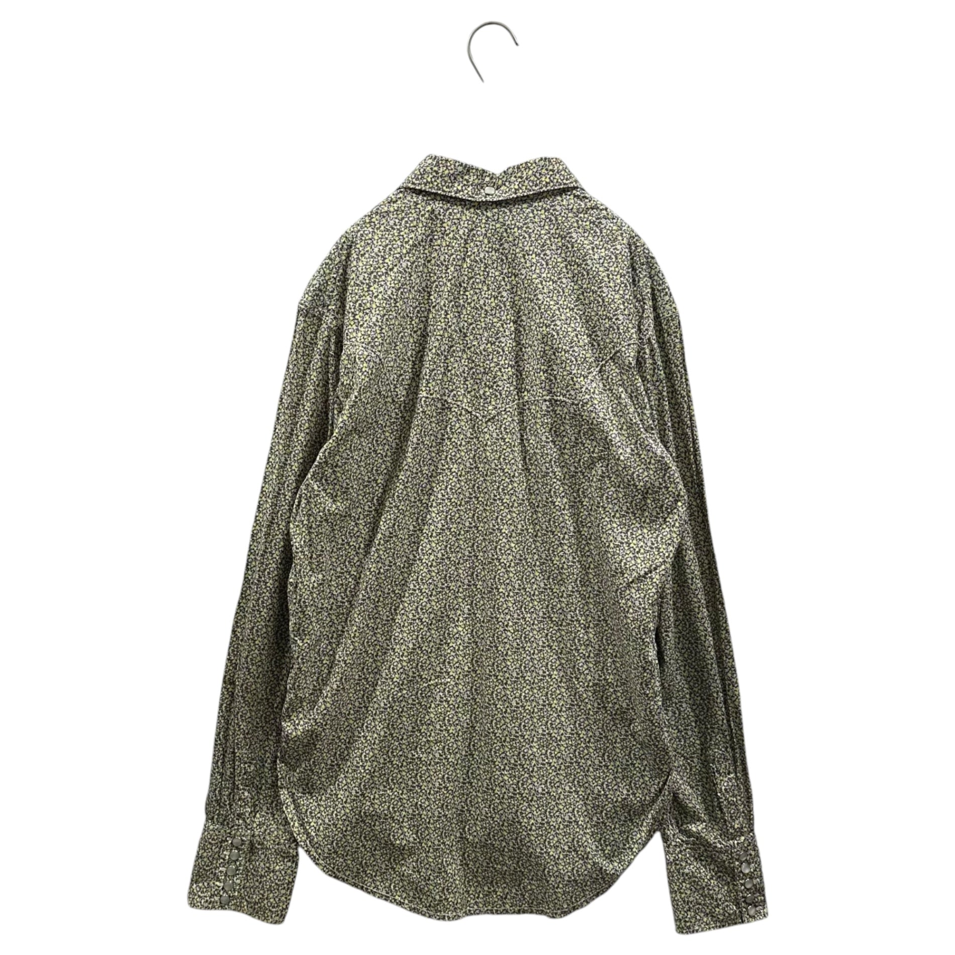 Levi’s Lefty Jeans by Takahiro Kuraishi(リーバイス レフティー ジーンズ バイ タカヒロ クライシ) Liberty Print Pullover Western Shirt リバティ プリント プルオーバー ウエスタンシャツ LPCL06-104S S イエロー ナンバーナイン宮下貴裕氏 監修