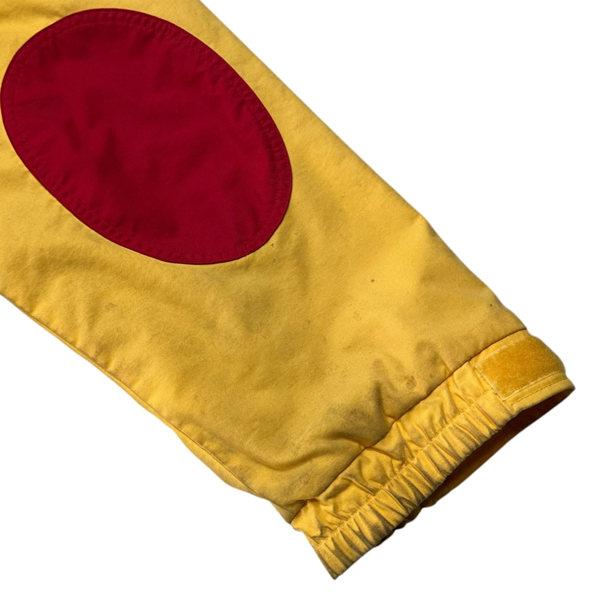 POLO RALPH LAUREN(ポロラルフローレン) 90's original "snow beach" Anorak jacket オリジナル スノー ビーチ アノラック ジャケット  L イエロー×レッド 1993 90年代 ヴィンテージ 稀少品