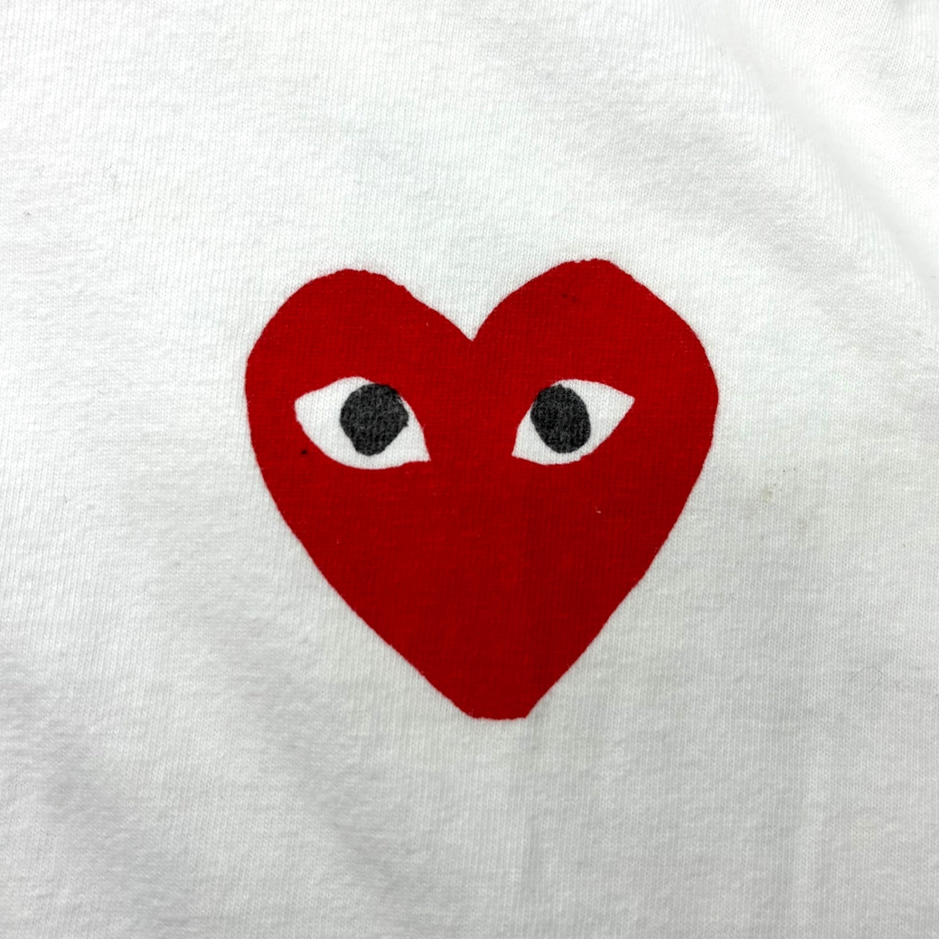 PLAY COMME des GARCONS×THE NORTH FACE(プレイコムデギャルソン×ノースフェイス) 20SS S/S TEE コラボ ロゴ ワッペン 半袖 Tシャツ AE-T202 XXL ホワイト AD2020