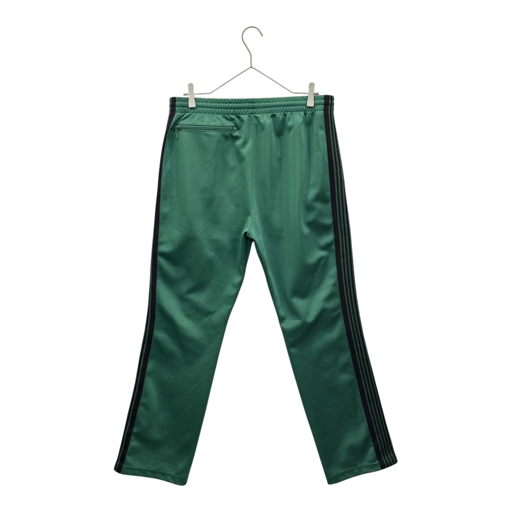 NEEDLES(ニードルズ) 23SS Narrow Track Pant [POLY SMOOTH] – EMERALD ナロー トラック パンツ MR287 M グリーン×パープル ジャージ