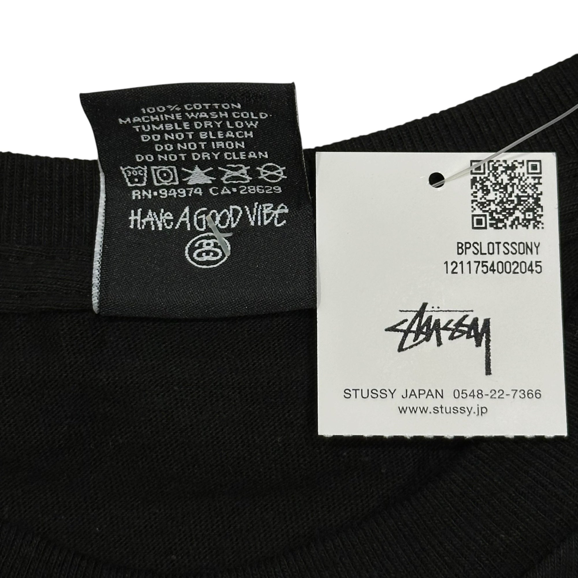 STUSSY×A BATHING APE(ステューシー×アベイシングエイプ) 2010's 30th Anniversary Tee 30周年記念 Tシャツ M ブラック ロゴ