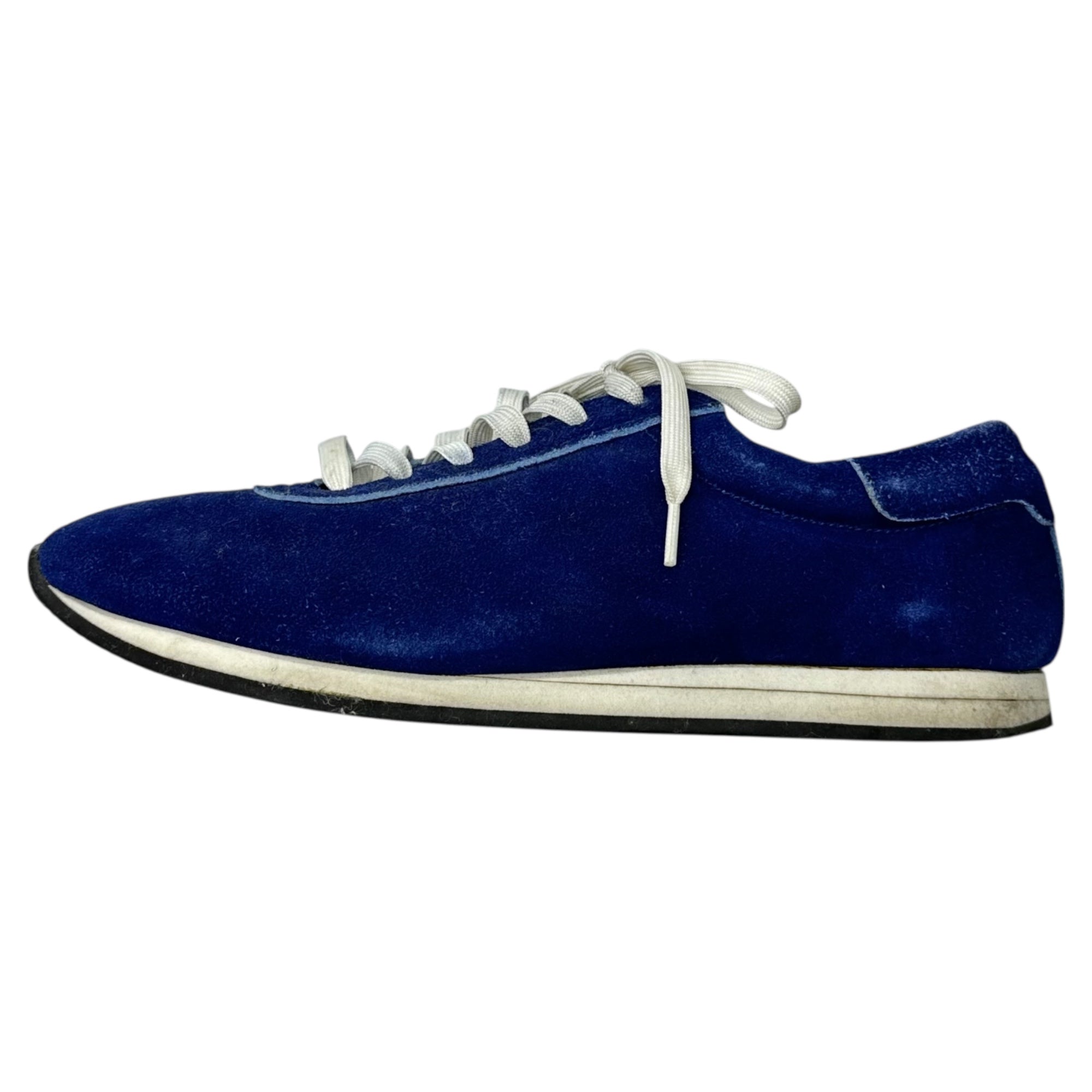 BLUEOVER(ブルーオーバー) mikey low-cut suede sneakers マイキー ローカット スウェード スニーカー 25.0cm程度 ブルー 定番モデル 日本製