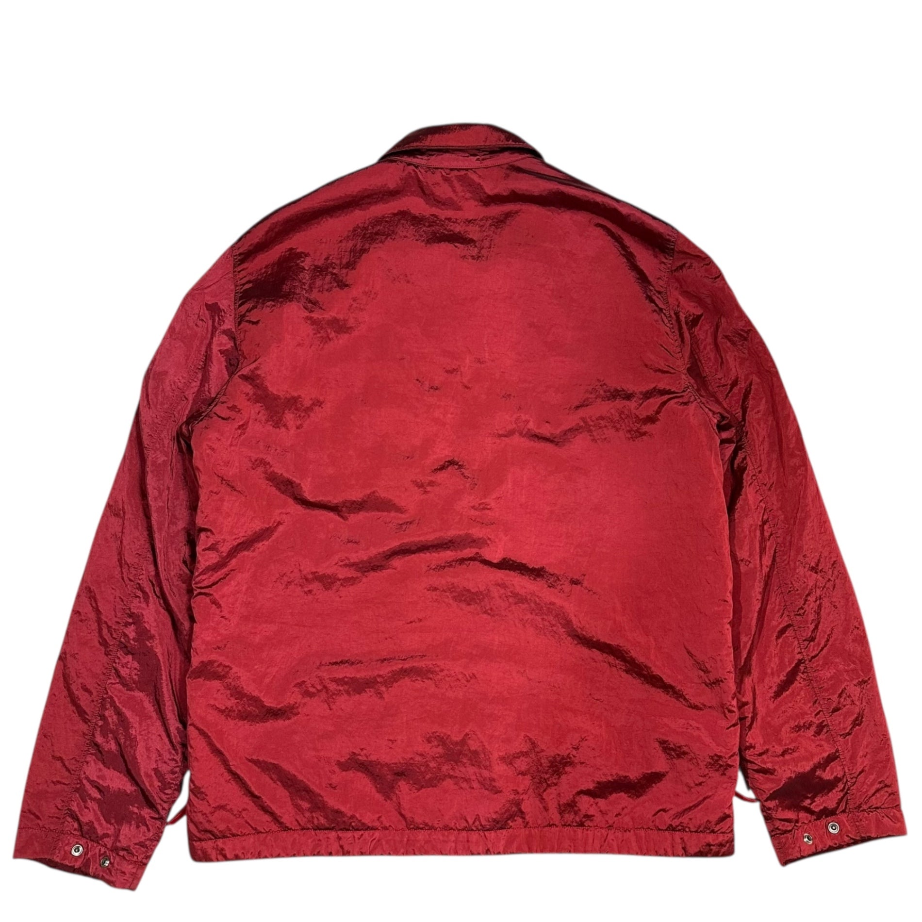 STONE ISLAND(ストーンアイランド) 22AW NYLON METAL IN ECONYL REGENERATED NYLON WITH PRIMALOFT TC ナイロン メタル ジップアップ ジャケット 7715Q0519 L レッド ブルゾン