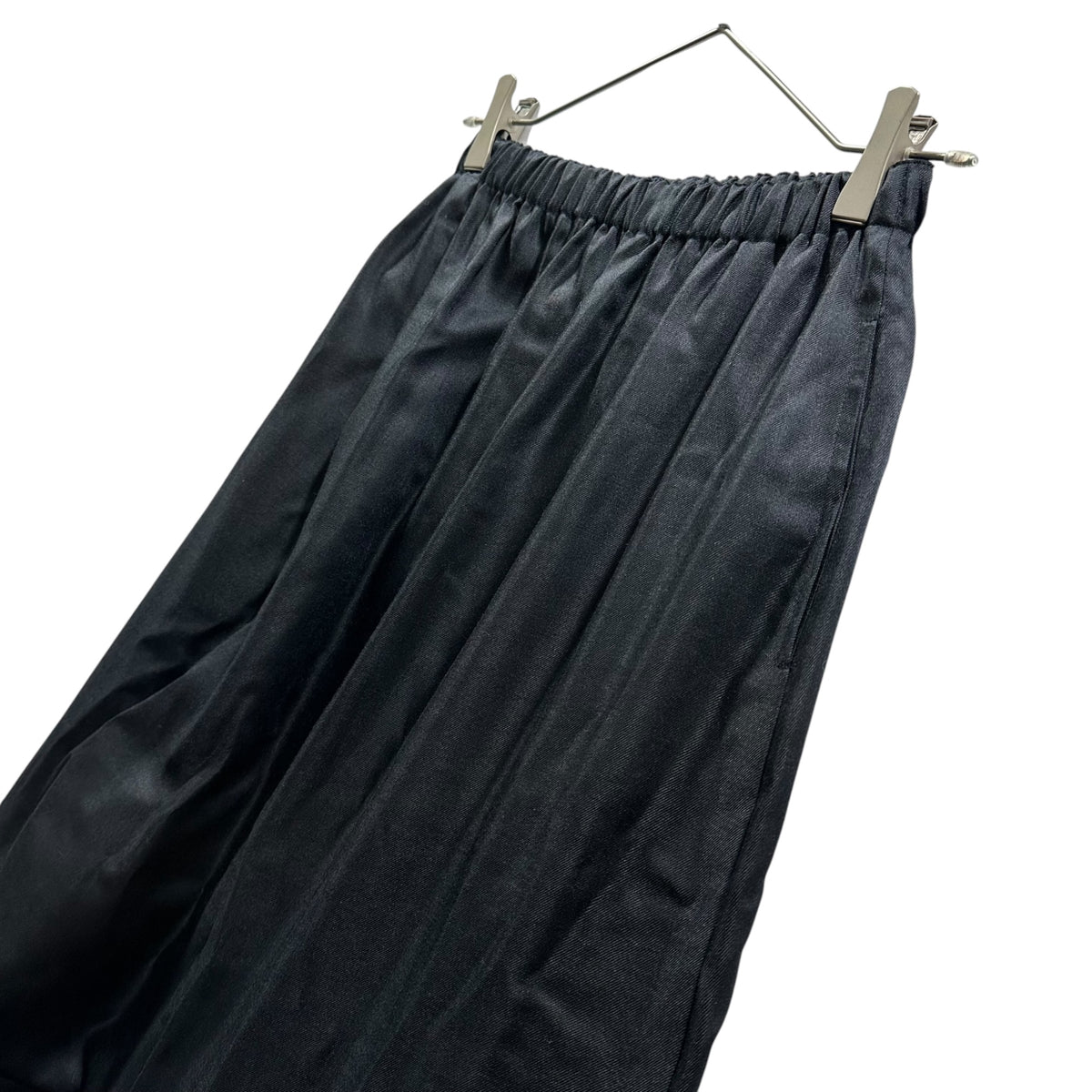 robe de chambre COMME des GARCONS(ローブドシャンブルコムデギャルソン) 1998AW Hem-Padded Long Skirt 裾 中綿 ロング スカート RS-100420 FREE ブラック AD1998 90s アーカイブ