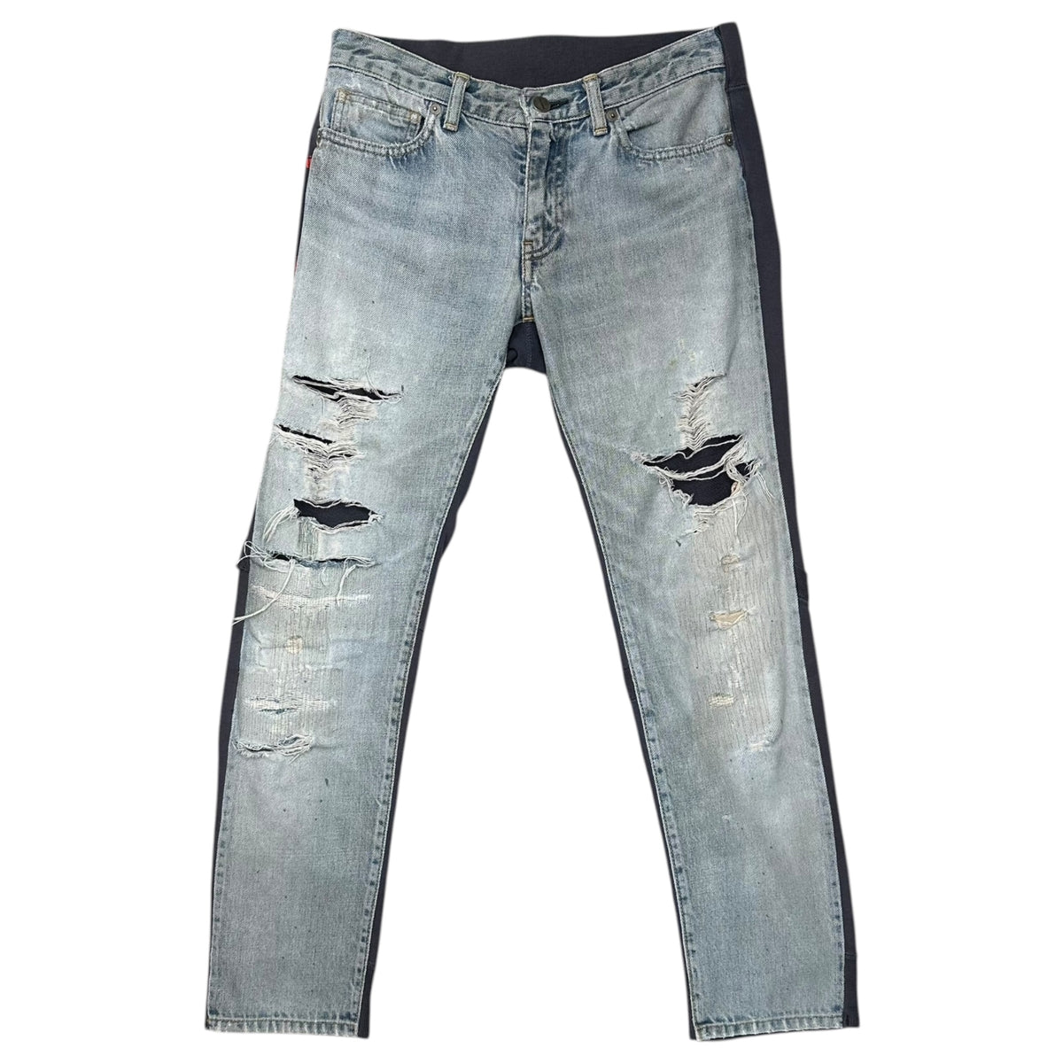 UNDERCOVER(アンダーカバー) 11SS Reworked Distressed Denim Sweat 