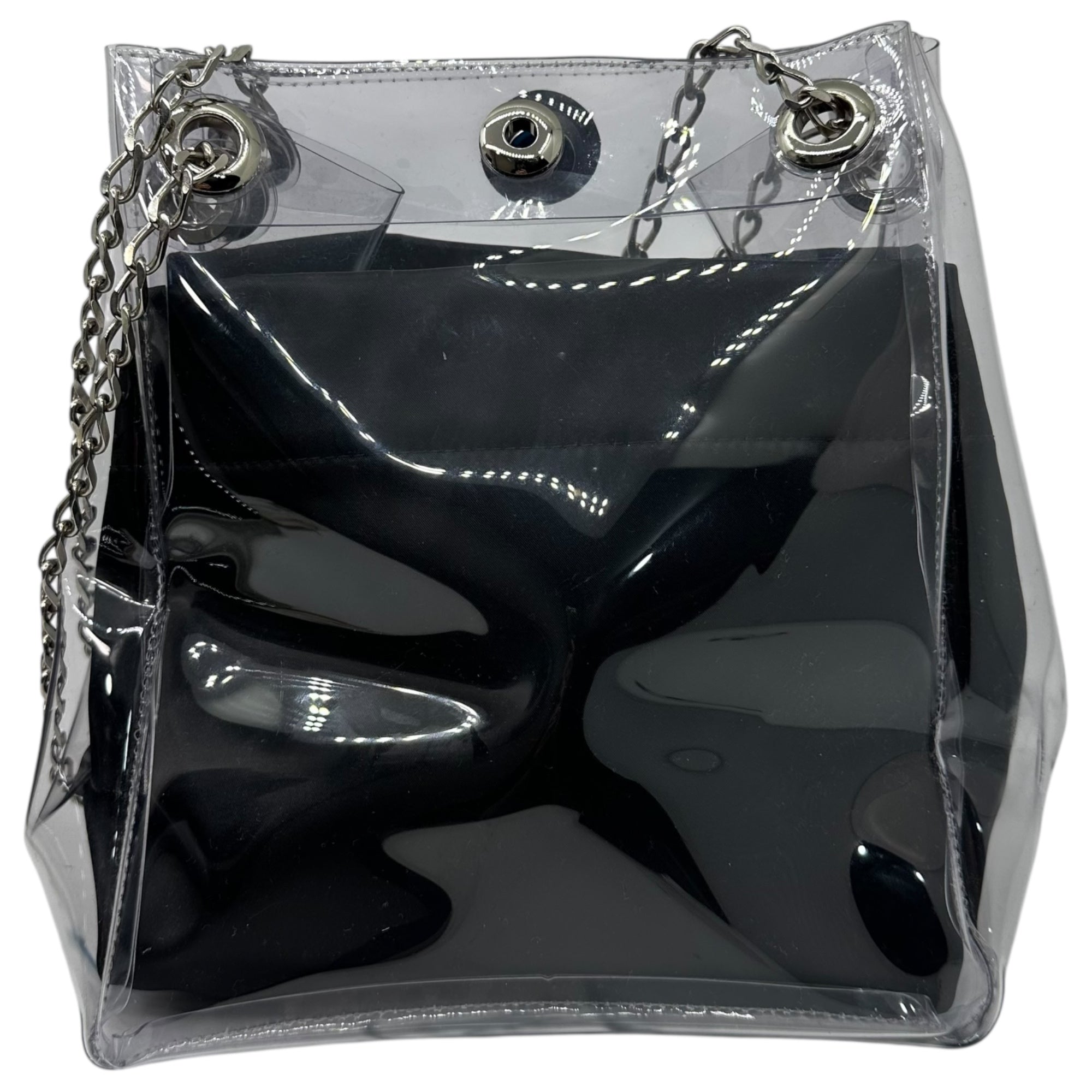JUNYA WATANABE(ジュンヤワタナベ) 21SS Clear Chain Shoulder Bag クリア チェーン ショルダー バッグ JG-K201 クリア×ブラック
