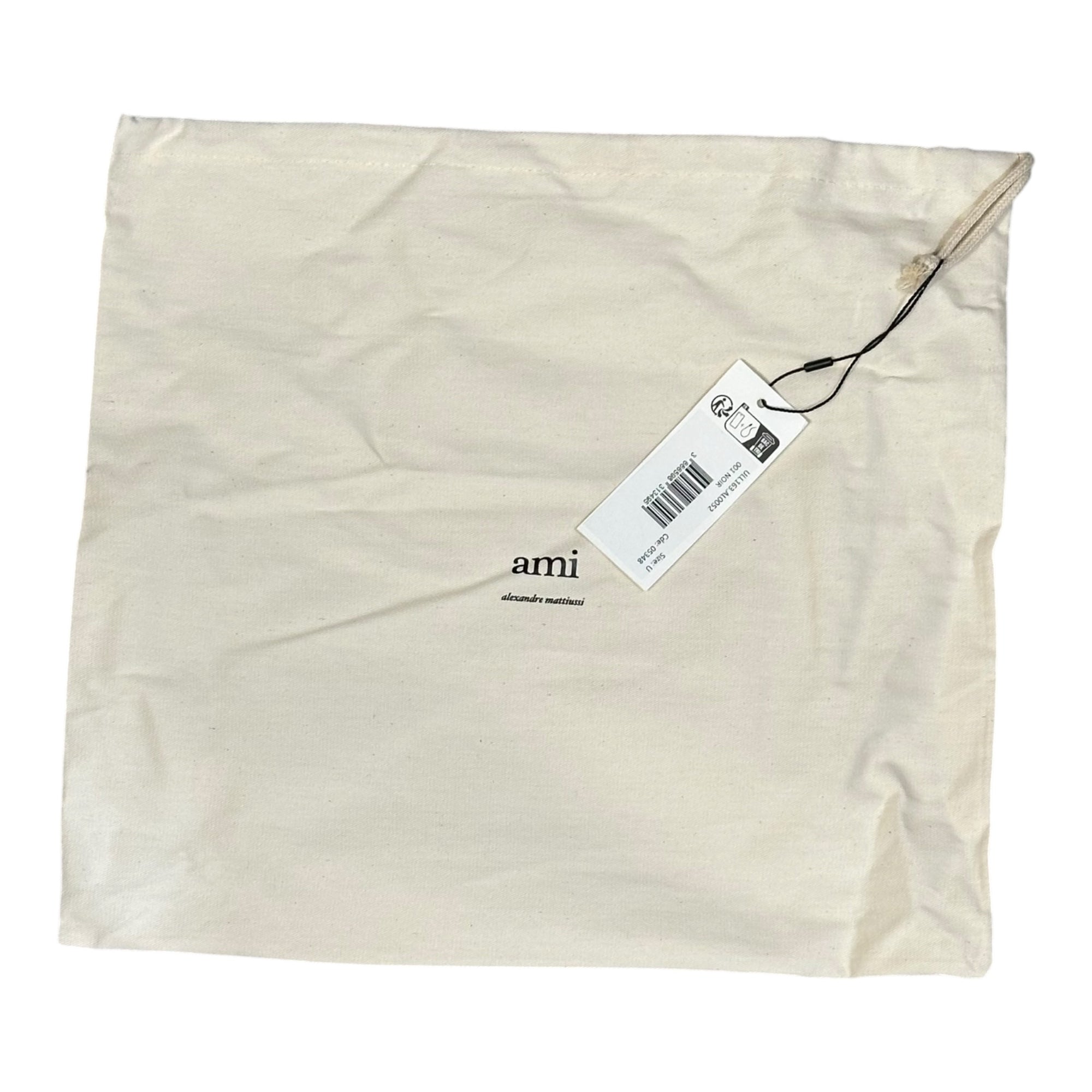 AMI PARIS(アミパリス) Voulez-Vous Bag ショルダー バッグ カウハイド レザー  ULL163.AL0052 ブラック 現行品