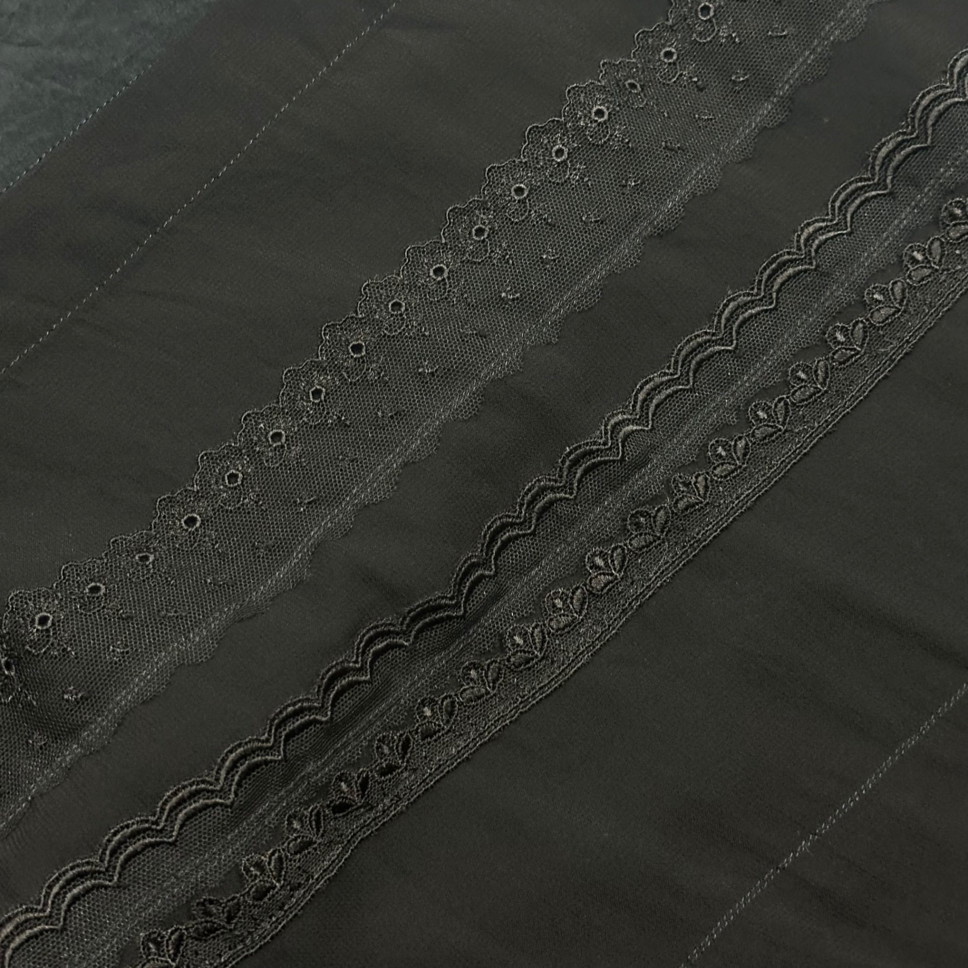 COMME des GARCONS(コムデギャルソン) 2005SS Hem-Decorated Cupro Sheer Skirt 裾 装飾 キュプラ シアー スカート GO-S083 S ブラック 製品染め SAMPLE品