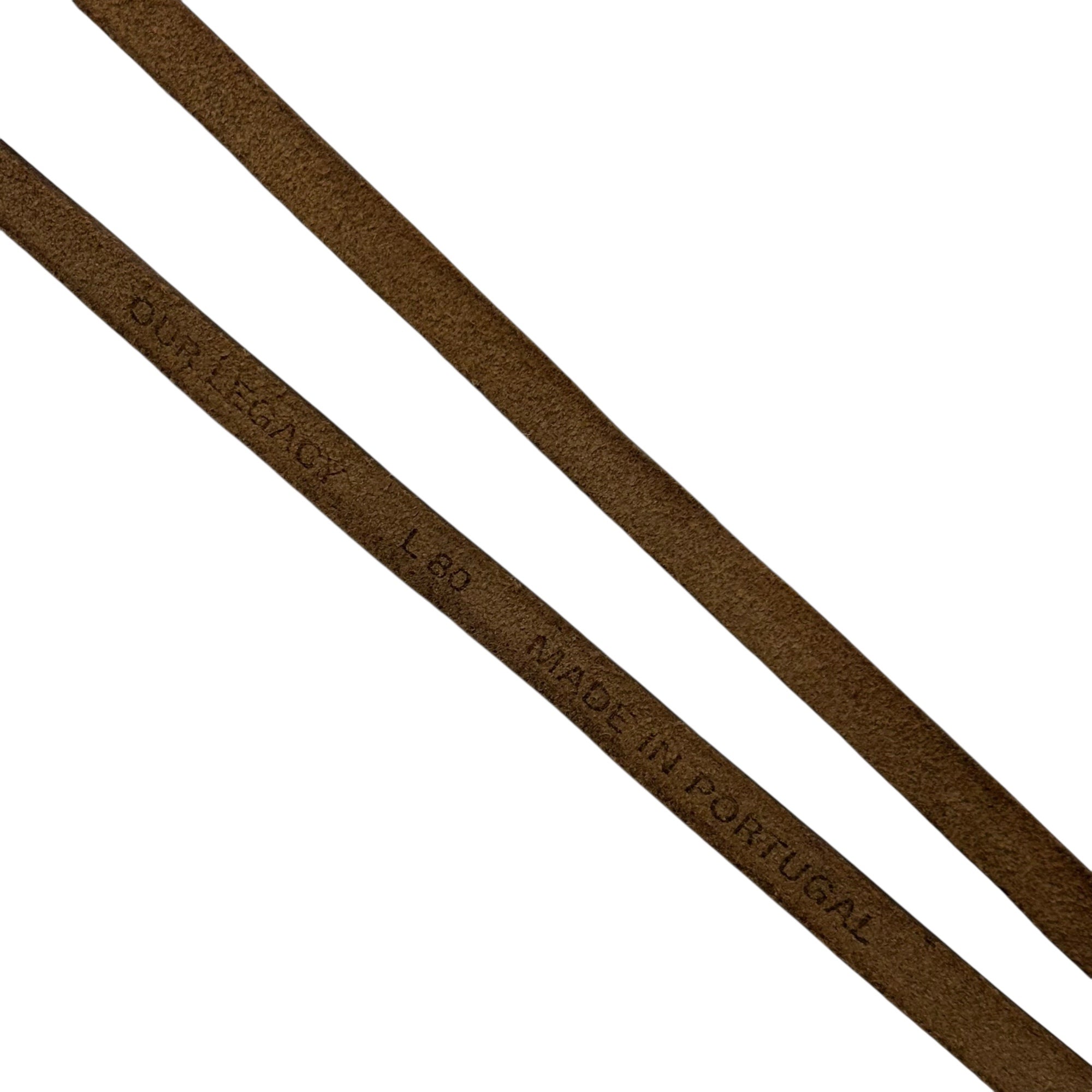 OUR LEGACY(アワーレガシー) TWIN TONGUE BELT ツイン タン ベルト 80 ブラック