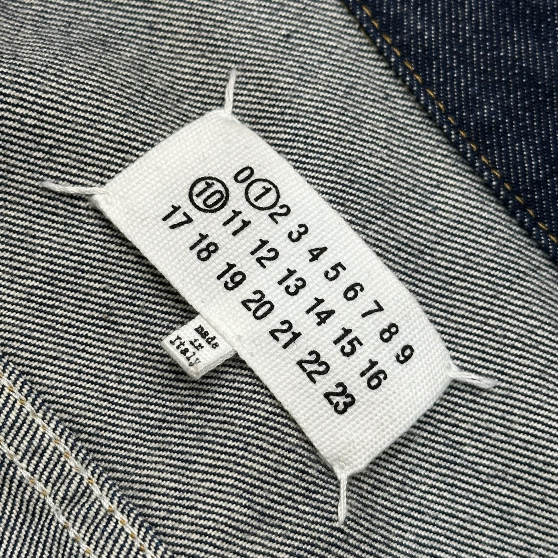 MAISON MARGIELA(メゾンマルジェラ) 22AW Tracker Denim Jacket トラッカー デニム ジャケット S50AM0572 44 インディゴ ① ⑩