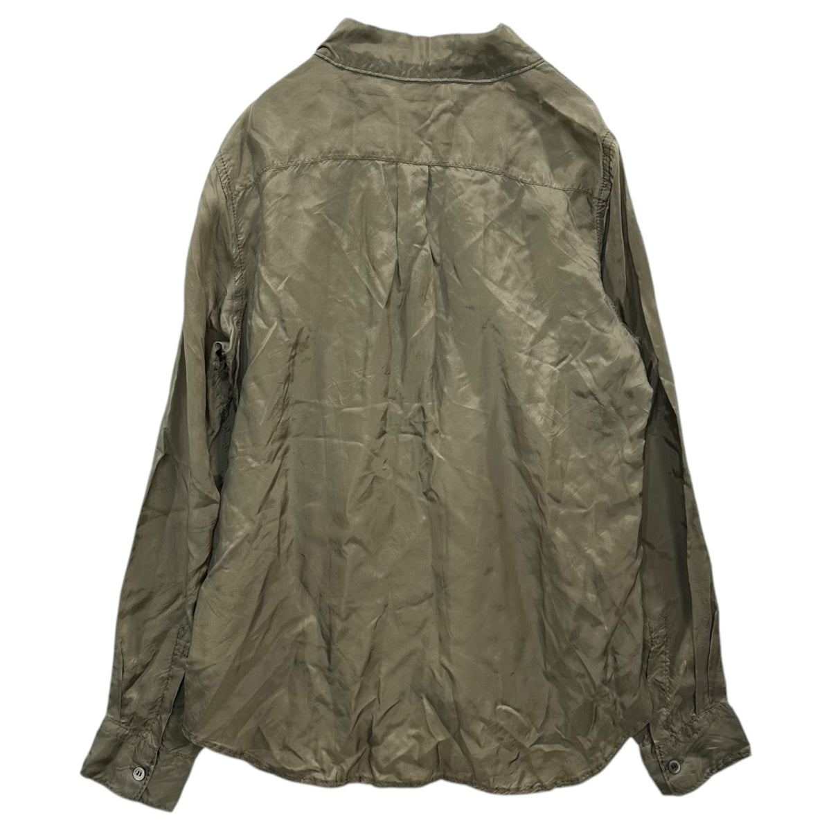 COMME des GARCONS(コムデギャルソン) 2009AW Round-Collar Stitched L/S Blouse 丸襟 ステッチ 長袖 ブラウス GD-B002 S ベージュ AD2009 00s アーカイブ