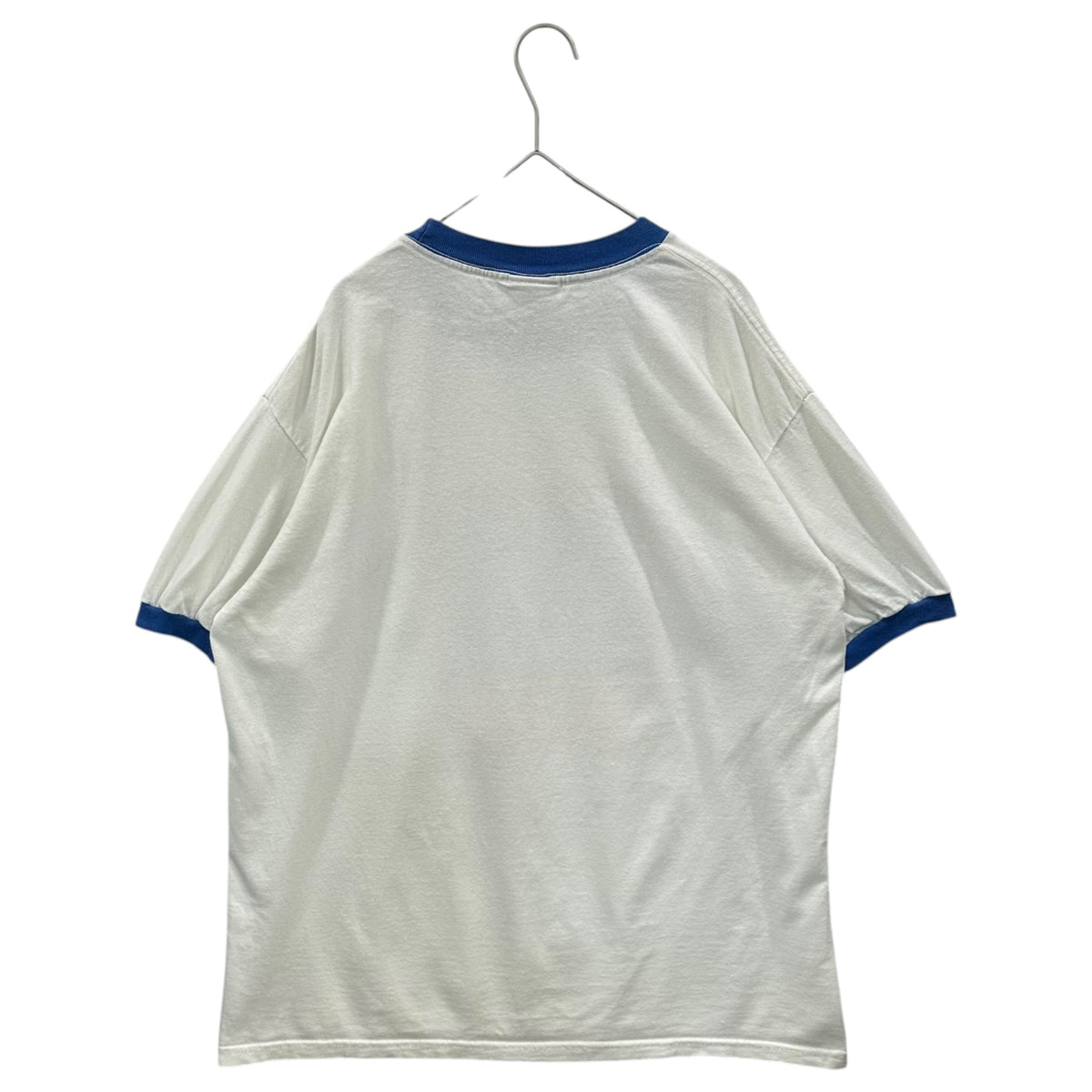 STAR WARS(スターウォーズ) 2000's Star Wars Episode IV Ringer T-Shirt スターウォーズ エピソード4 リンガー Tシャツ 表記消(L程度) ホワイト×ブルー © Lucasfilm Ltd & TM