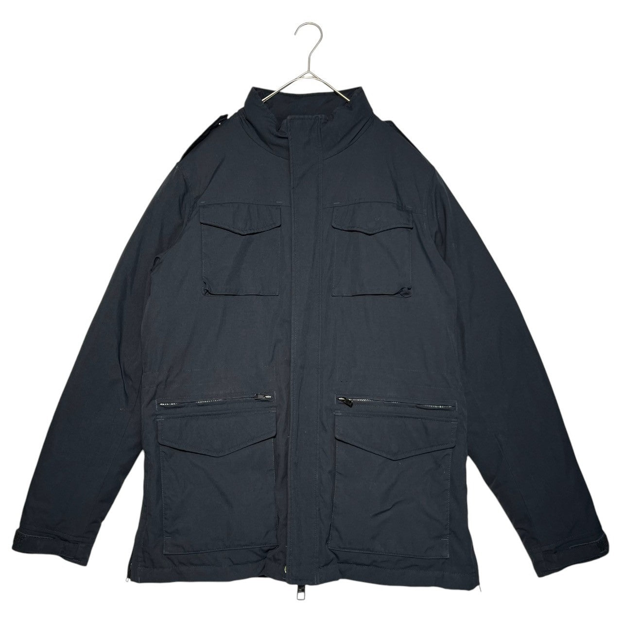 WOOLRICH(ウールリッチ) M65 down jacket ダウン ジャケット L ネイビー ミリタリー 8ポケット JOHNRICH＆BROS.