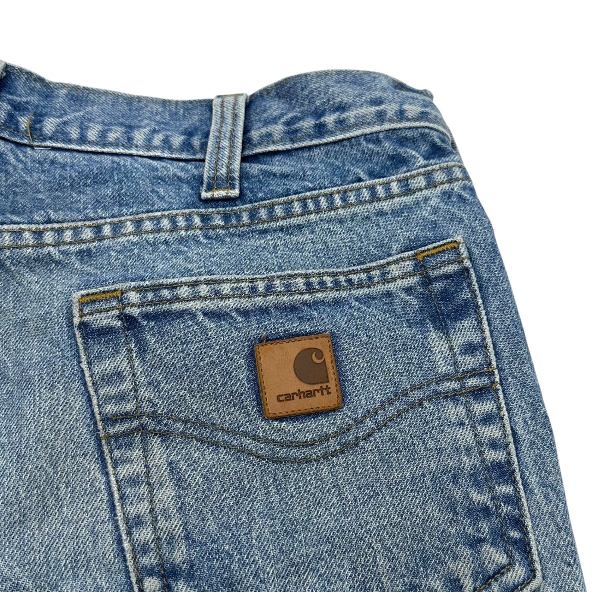 carhartt(カーハート) Old Traditional Fit Denim Pants オールド トラディショナル フィット デニム パンツ B480LVB 34×34 ライトインディゴ