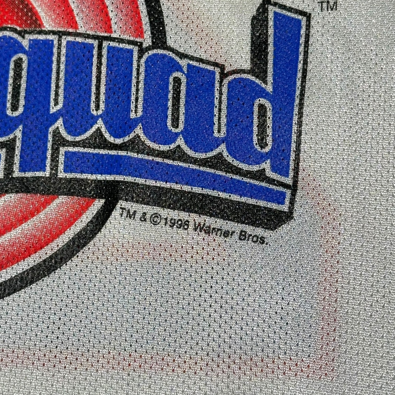 Champion(チャンピオン) 1996 ”SPACE JAM” JORDAN 23 GAME SHIRT スペース ジャム ジョーダン ゲーム シャツ L ホワイト×ブルー WARNER BROS 90's 90年代 ヴィンテージ タンクトップ