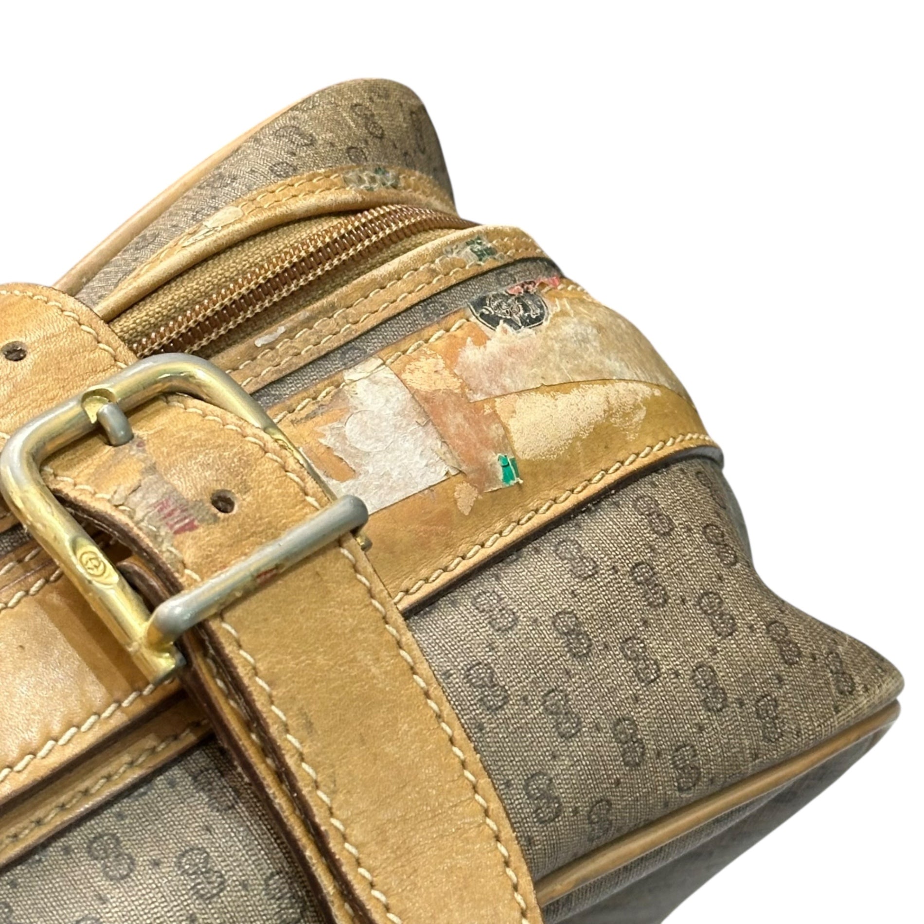 GUCCI(グッチ) 80's Vintage Micro GG Trunk Boston Bag 80年代