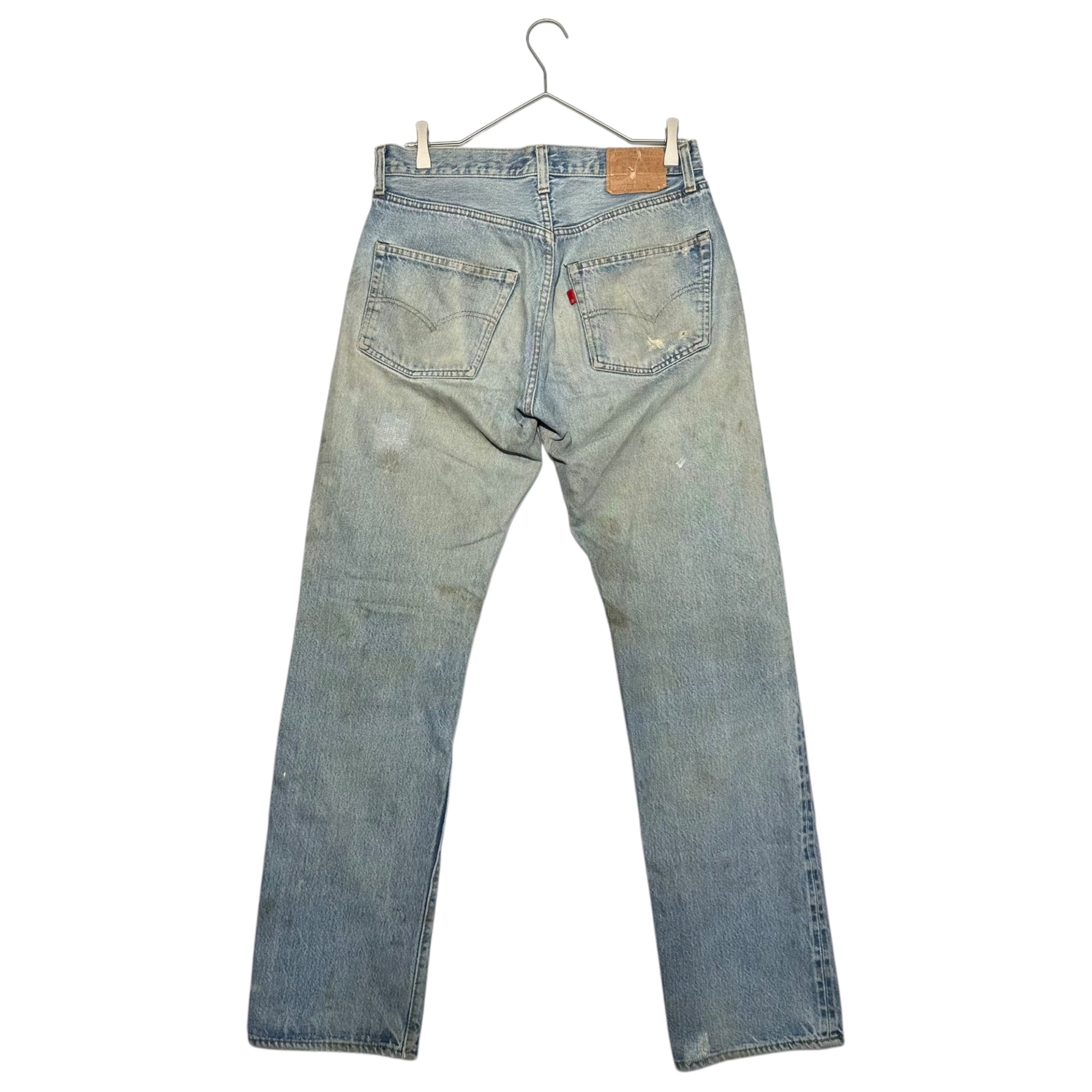 Levi's(リーバイス) 70's～80's 501 66後期 vintage denim pants ヴィンテージ デニム パンツ W31(実寸82cm) インディゴ 70年代～80年代 裏ボタン6刻印