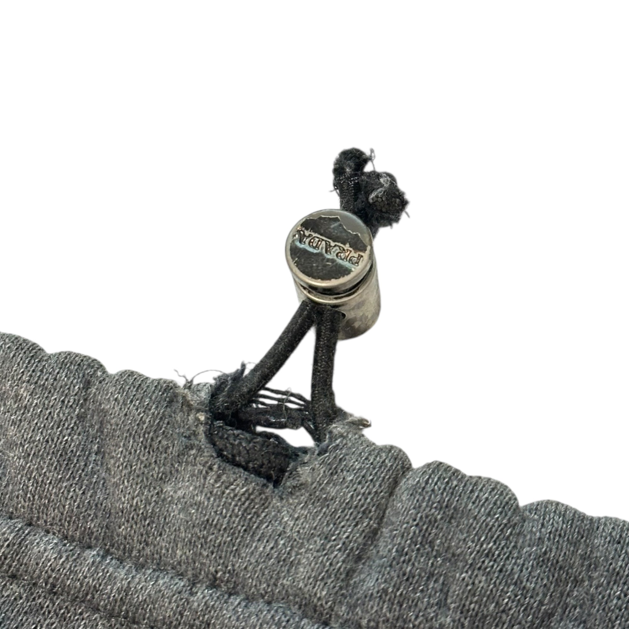 PRADA SPORT(プラダスポーツ) 00's Archive Nylon-Blend Sweatpants アーカイブ ナイロン切替 スウェット パンツ M グレー