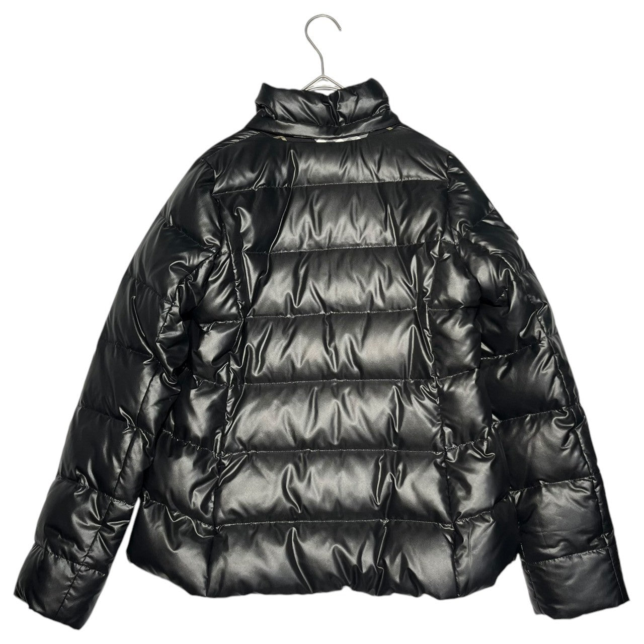 BURBERRY BLUE LABEL(バーバリーブルーレーベル) Raccoon Fur Down Jacket ラクーン ファー ダウン ジャケット FCF24-693-09 38(M程度) ブラック