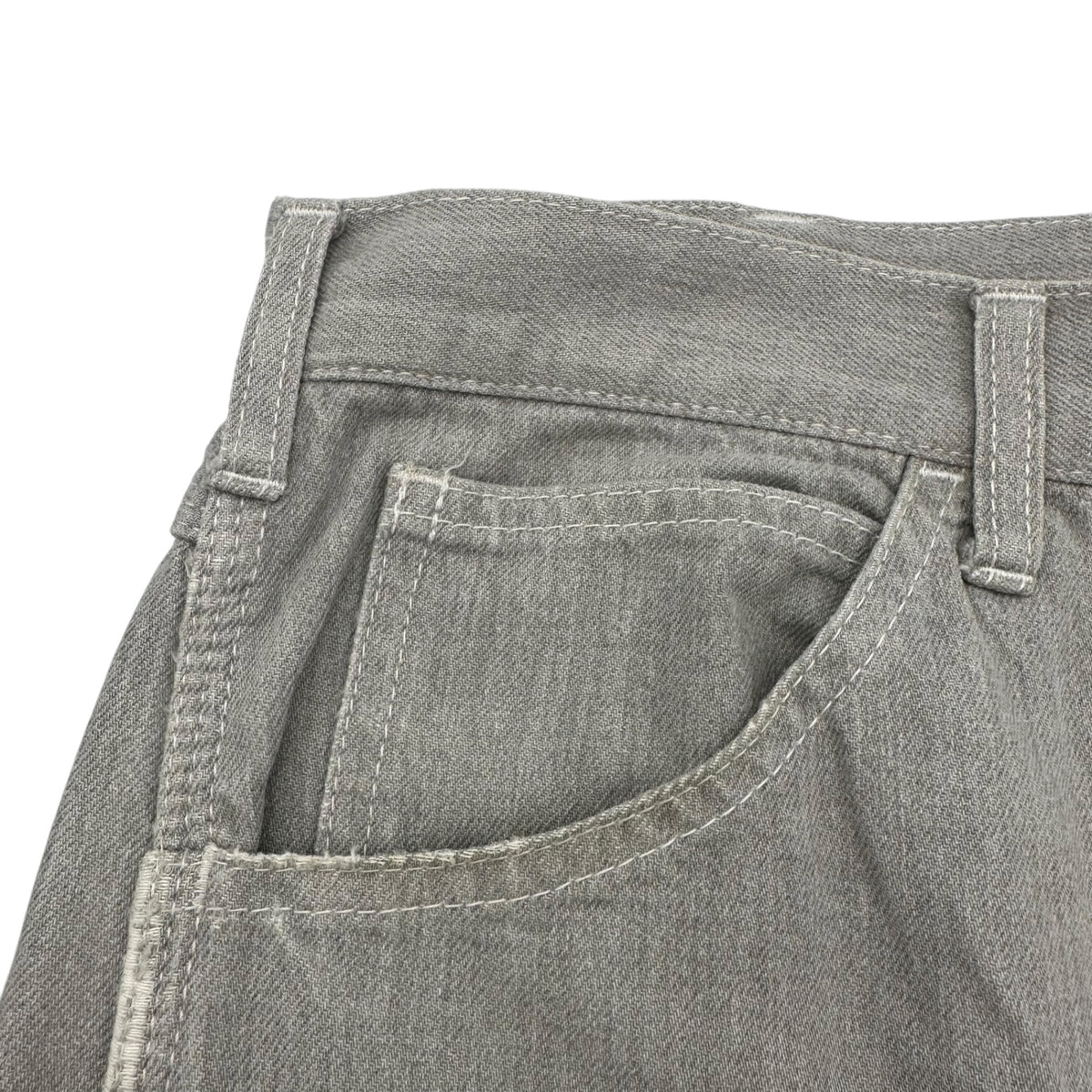 COMME des GARCONS HOMME(コムデギャルソンオム) Cotton Painter Denim Pants コットン ペインター デニム パンツ 表記消(M程度) ライトグレー