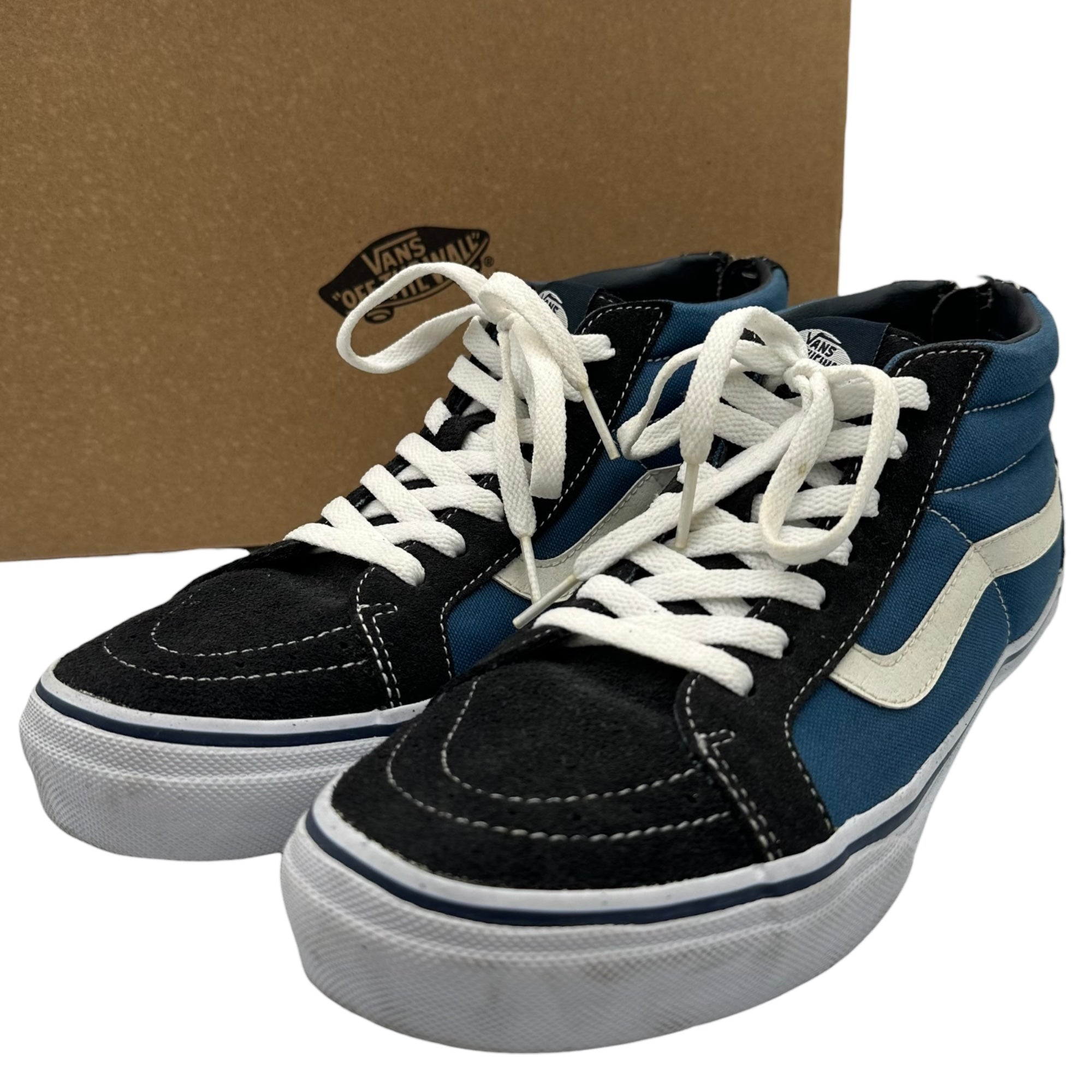 VANS×SOPHNET.(バンズ×ソフネット) SK8-MID スケハイ ミッド スニーカー V37CL SOPHNET. 27cm ネイビー コラボ