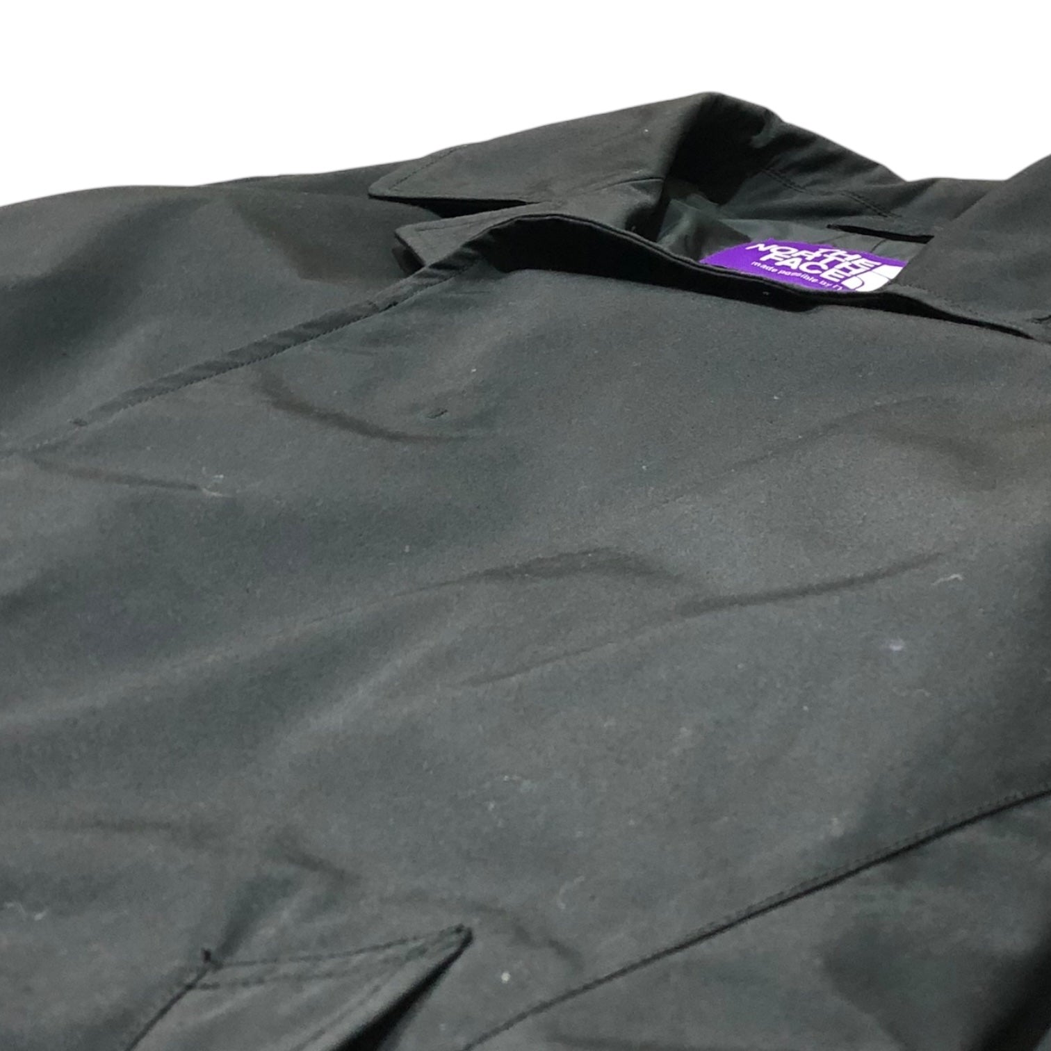 THE NORTH FACE PURPLE LABEL(ノースフェイスパープルレーベル) 65/35 Soutien Collar Coat  ステンカラーコート NP2111N L ブラック nanamica ナナミカ