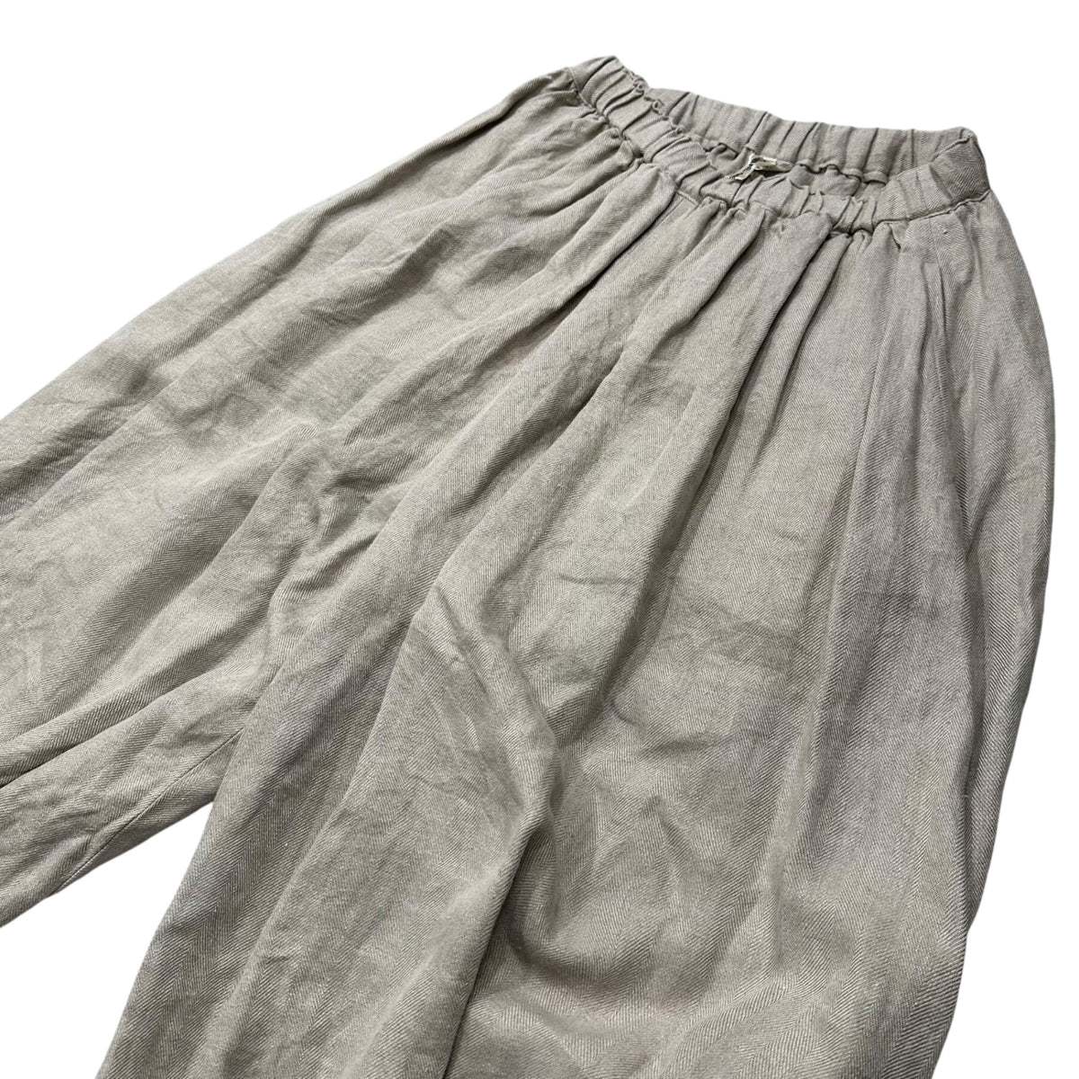 COMME des GARCONS(コムデギャルソン) 2026SS Linen Balloon Pants リネン バルーン パンツ GQ-P002 XS ベージュ AD2025 ピエロ