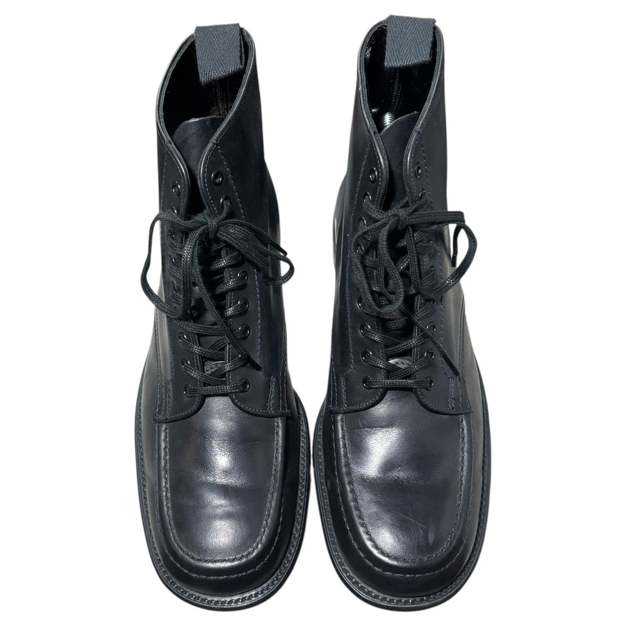 SANDERS(サンダース) B.G.S APRON DERBY BOOT エプロン ダービー ブーツ 2756BH/B 6 1/2(25.5 - 26.0cm) ブラック Uチップ レースアップ