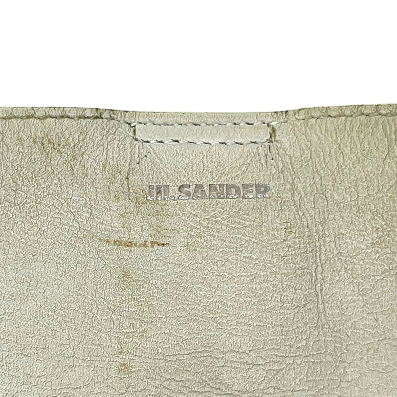 JIL SANDER(ジルサンダー) Tangle midium タングル ミディアム ショルダー バッグ レザー ホワイト