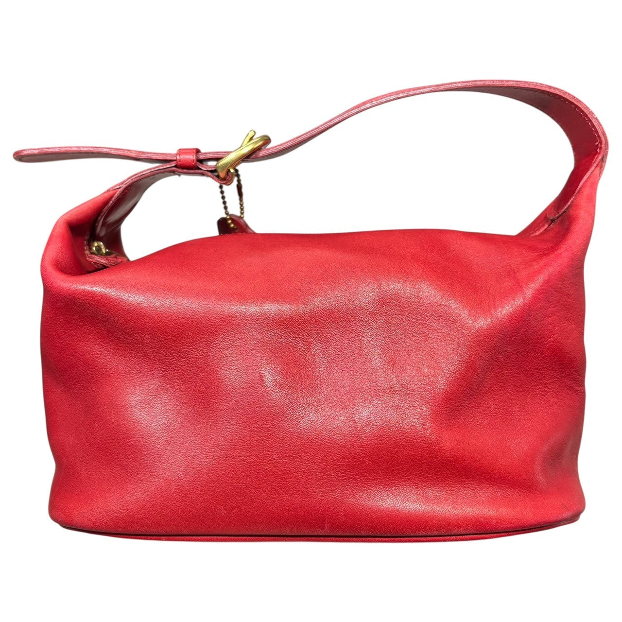 COACH(コーチ) Leather Mini Handbag レザー ミニ ハンド バッグ 4145 レッド OLD オールド