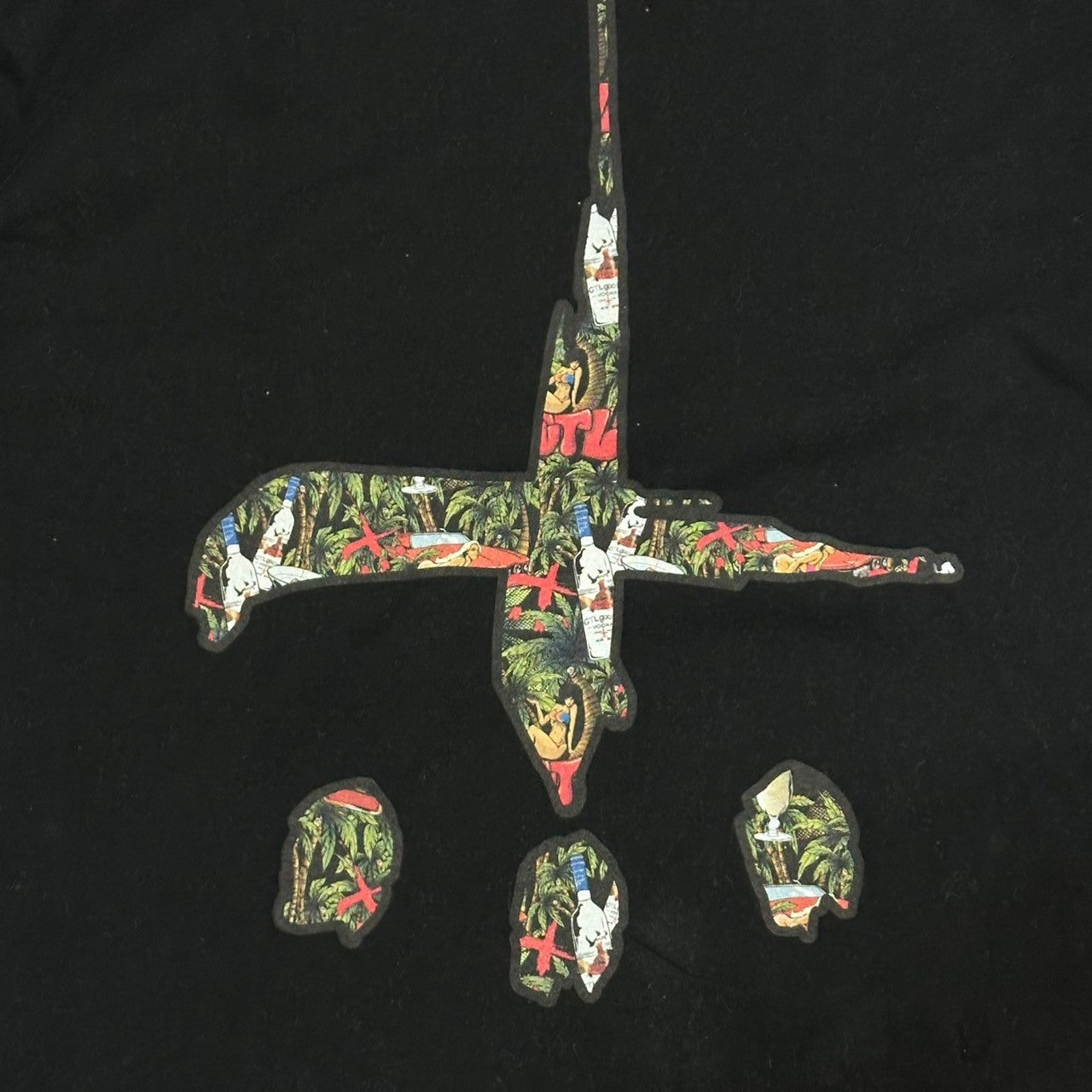CVTVLIST(カタリスト) Logo Big Silhouette T-Shirt ロゴ ビッグシルエット Tシャツ 2201060305 2(M程度) ブラック