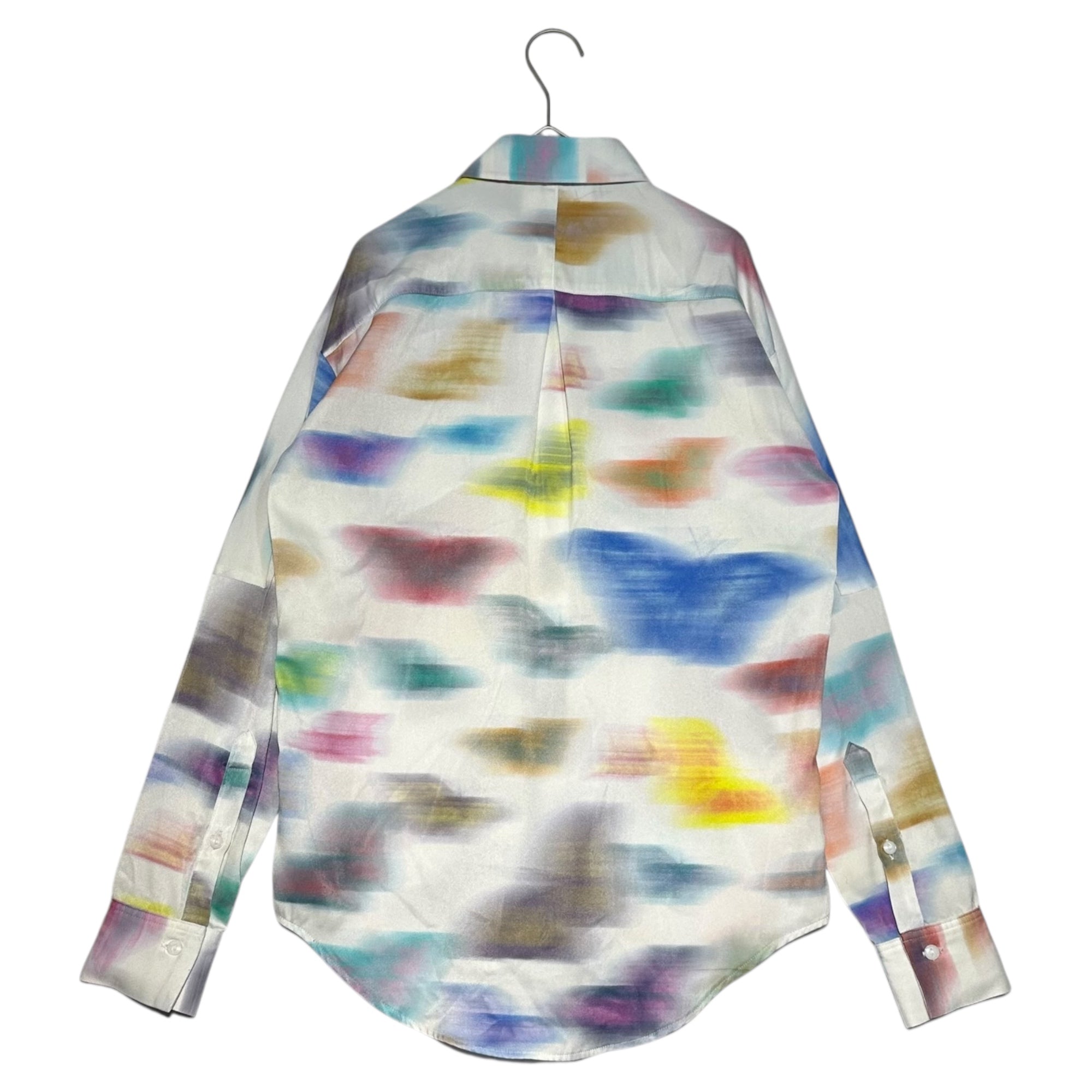 ANREALAGE(アンリアレイジ) 12AW ”TIME期” Neon Polyester L/S Shirt ネオン ポリエステル 長袖 シャツ 81-3-5418-0096 0(XS程度) マルチ