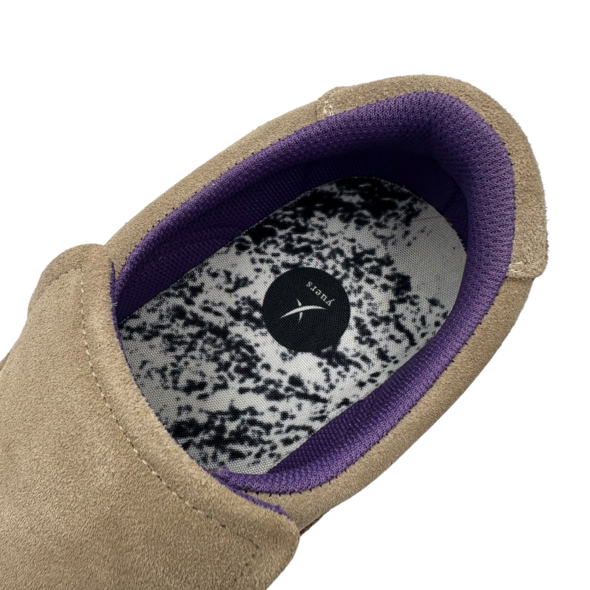 yuers(ユアーズ) 25AW SOON Vibram Sole Slip-On Sneakers ビブラム ソール スリッポン スニーカー YU25C004 43 グレージュ