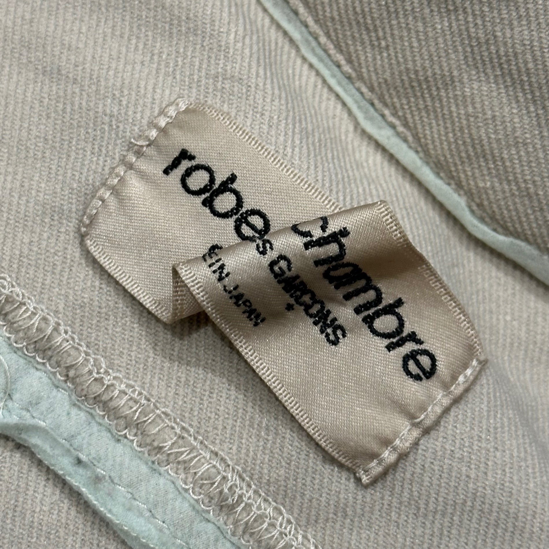 robe de chambre COMME des GARCONS(ローブドシャンブルコムデギャルソン) 2000SS Polyester-Felted Tracker Jacket ポリ縮絨 トラッカー ジャケット RJ-100450 FREE ベージュ AD1999