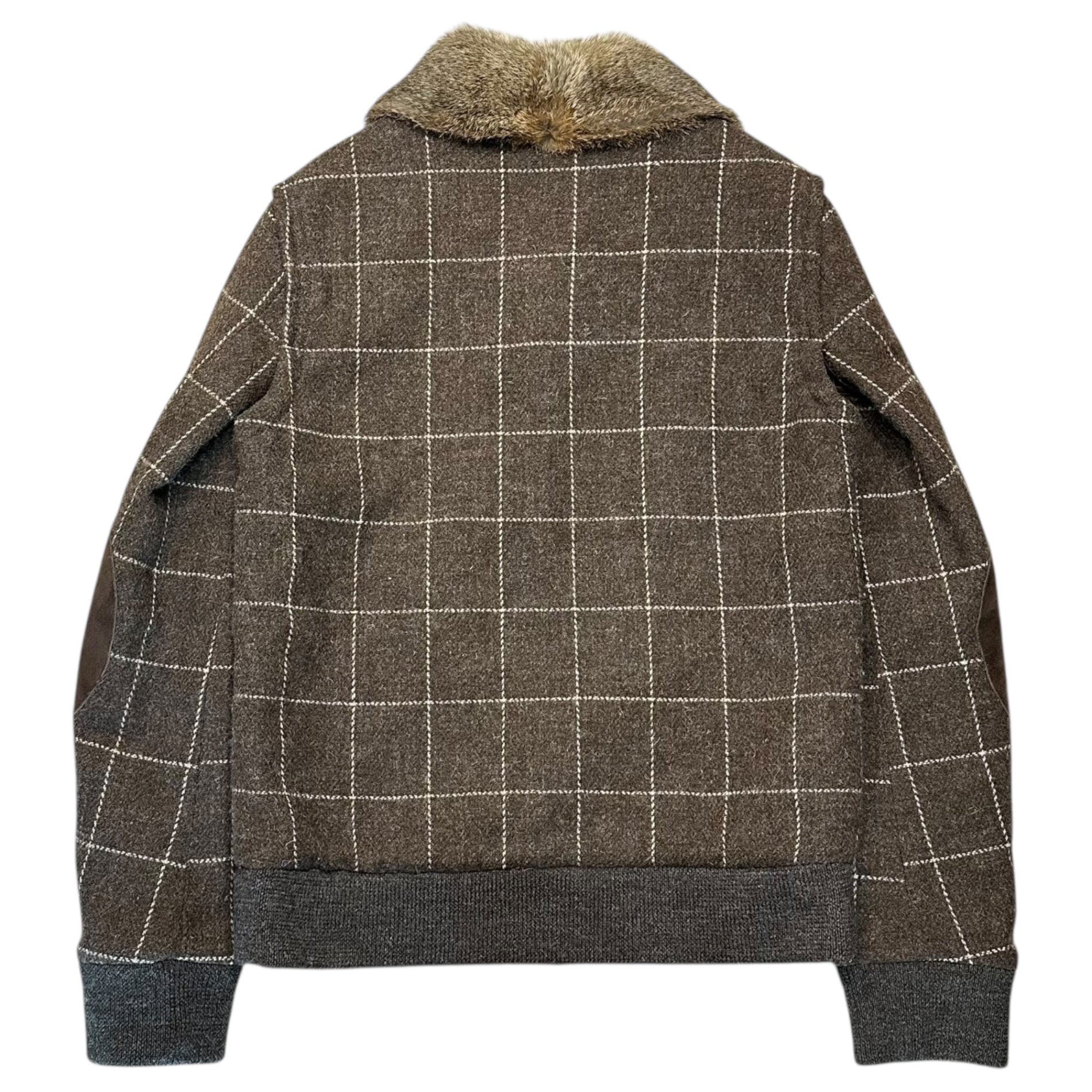 NUMBER (N)INE(ナンバーナイン) 02AW George Period Rabbit Fur Trim