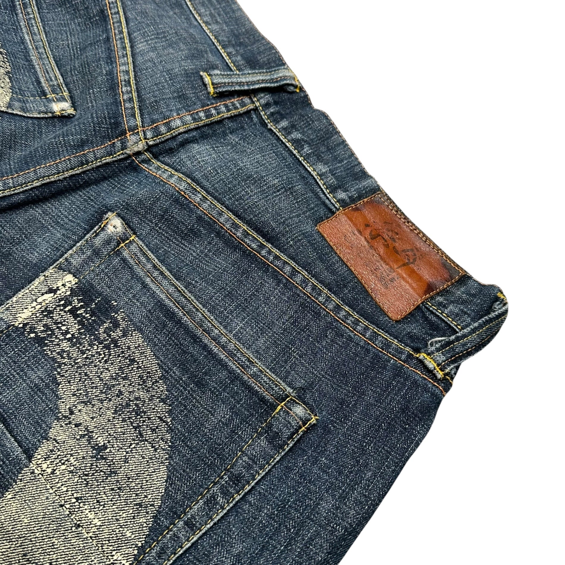 EVISU(エヴィス) 90's No.1 SPECIAL 大黒 デニム パンツ 34×36 インディゴ 最初期 90年代 朱耳 STYLE CRAFT