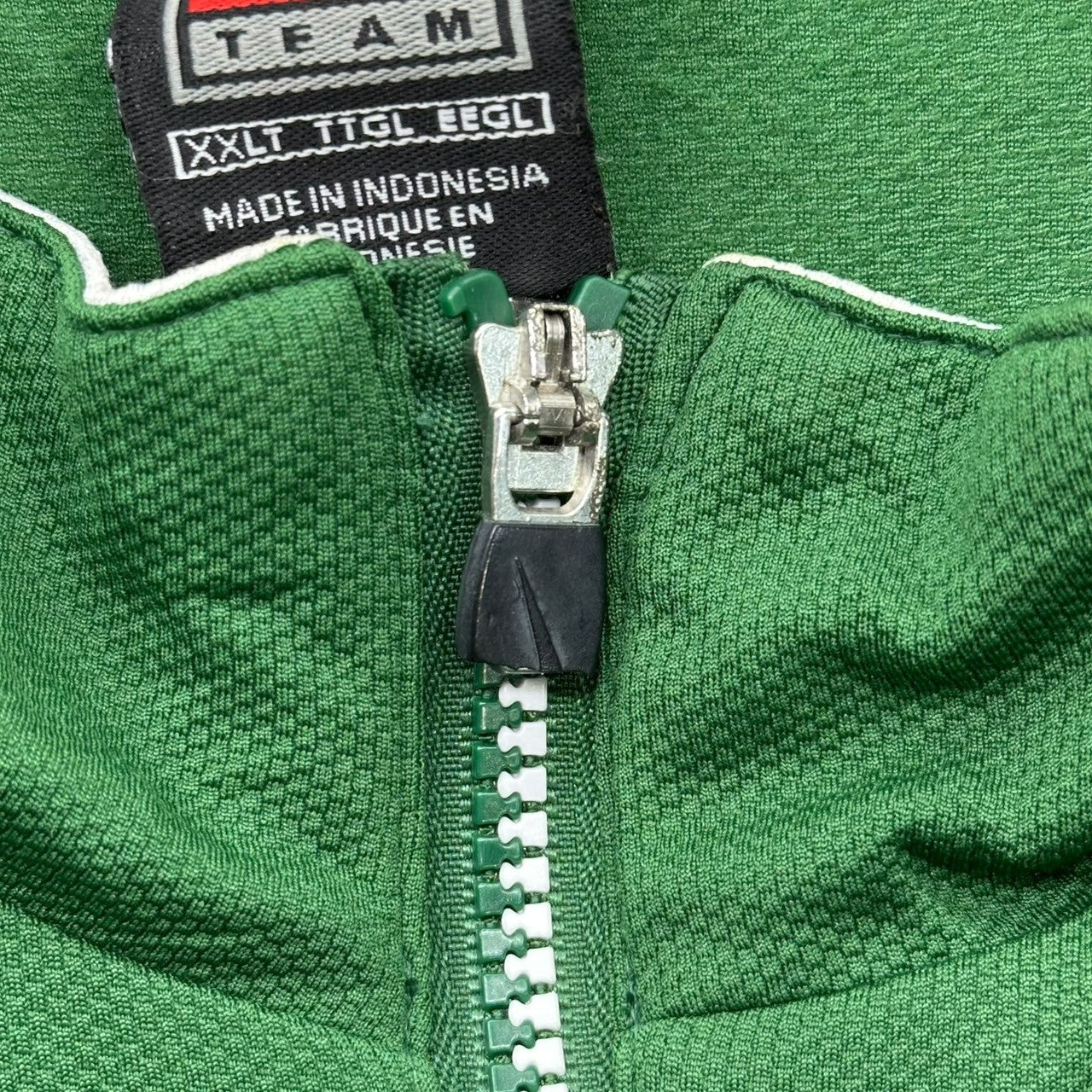 NIKE(ナイキ) 00's TEAM Big Size Trucker Jacket ビッグ サイズ トラック ジャケット XXLT グリーン