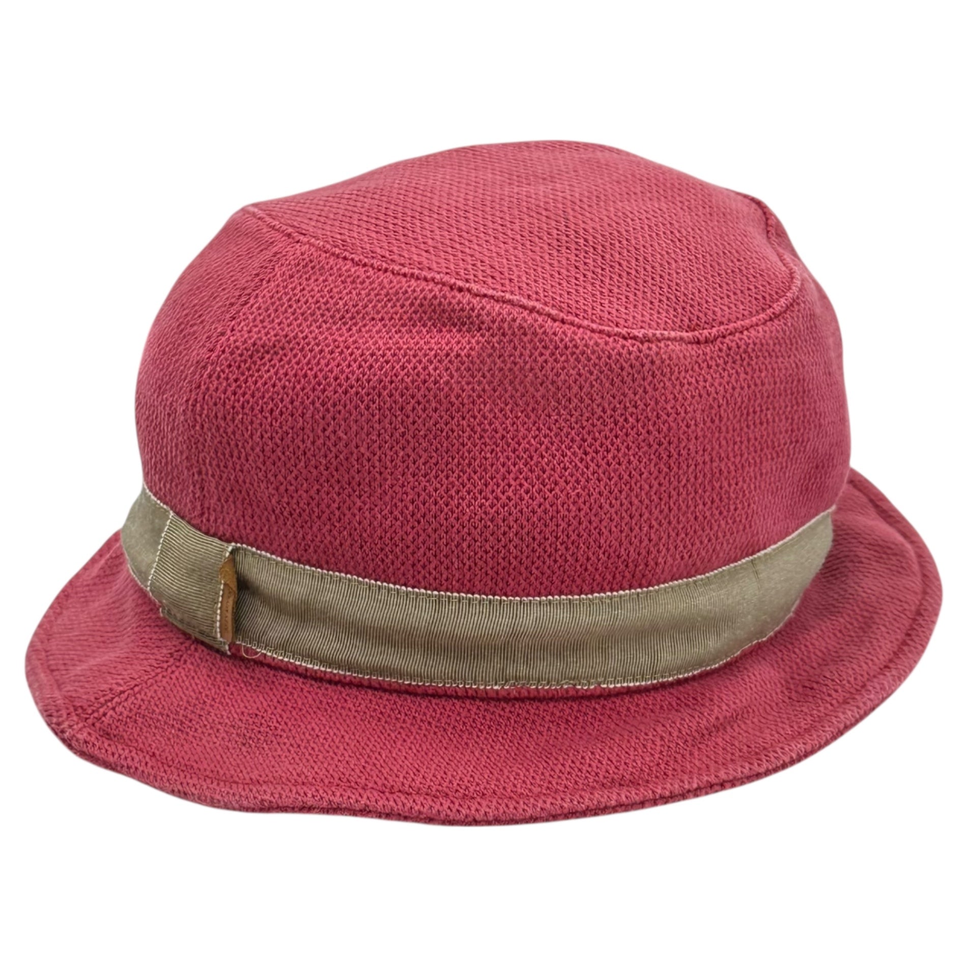 ISSEY MIYAKE MEN(イッセイミヤケメン) 12SS Knit Bucket Hat ニット バケット ハット ME21AA004 ピンク 帽子