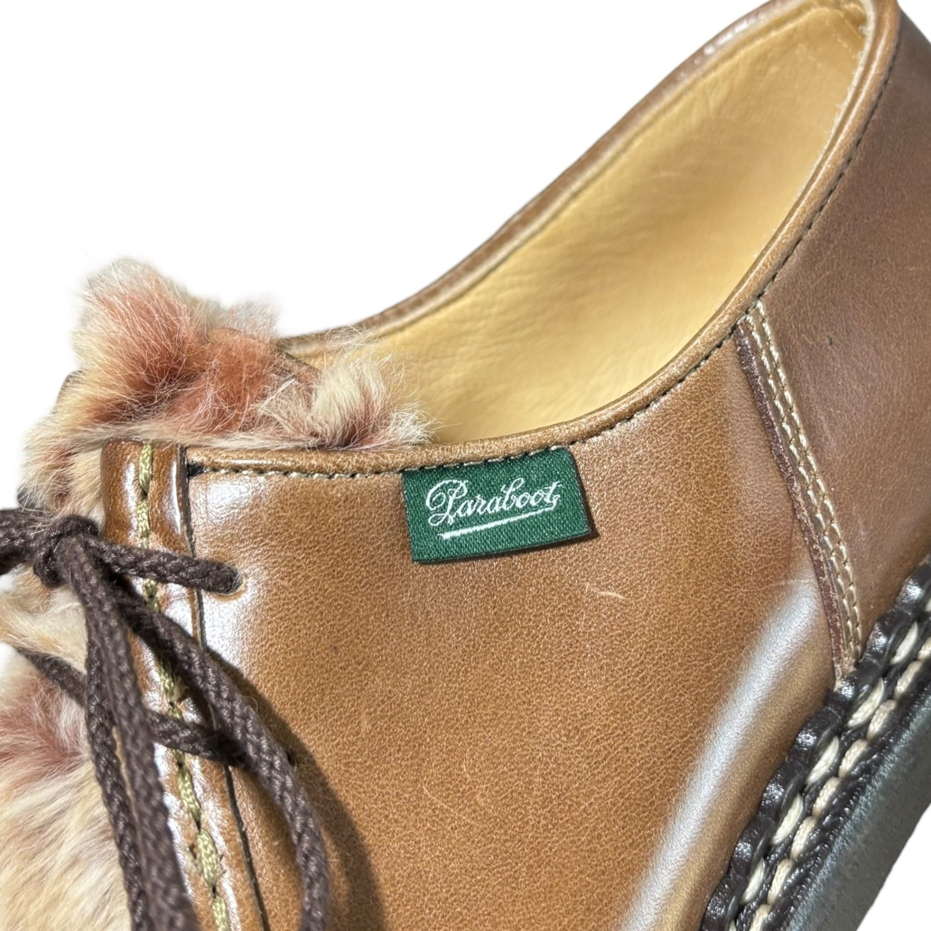 Paraboot(パラブーツ) Michael Lapin Tyrolean Leather Shoes ミカエル ラパン チロリアン レザー シューズ 130472 3.5(23cm相当) マロン(ブラウン)