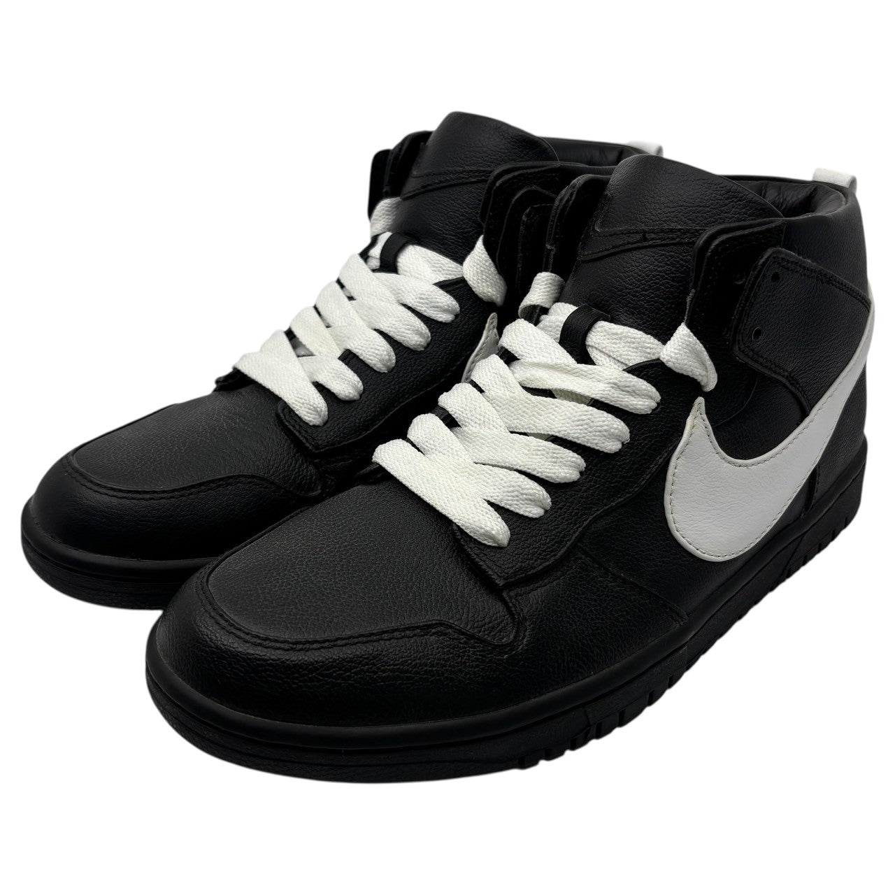NIKE×Riccardo Tisci(ナイキ×リカルドティッシ) Dunk Mid Lux Chukka "Black" ダンク ミッド ラックス チャッカ "ブラック" 910088-001 27.5cm ブラック×ホワイト スニーカー
