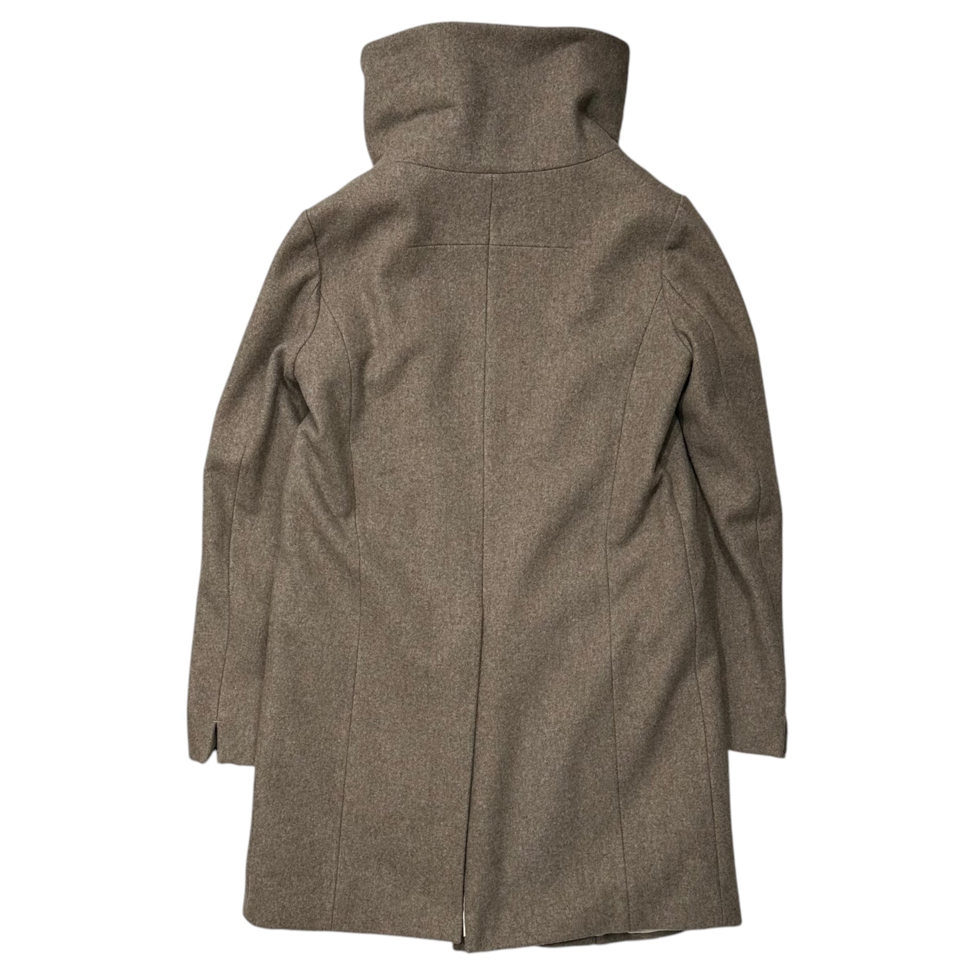 The Viridi-anne(ザヴィリディアン) 2014AW 表裏一体 High-neck Wool Coat ハイネック ウール コート VI-CL113-01 2 ベージュ ビッグボタン