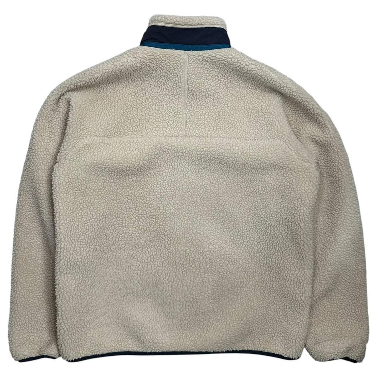 Patagonia(パタゴニア) Classic Retro-X Jkt クラシック レトロX ジャケット 23056 L アイボリー×ネイビー ボア フリース ジャケット