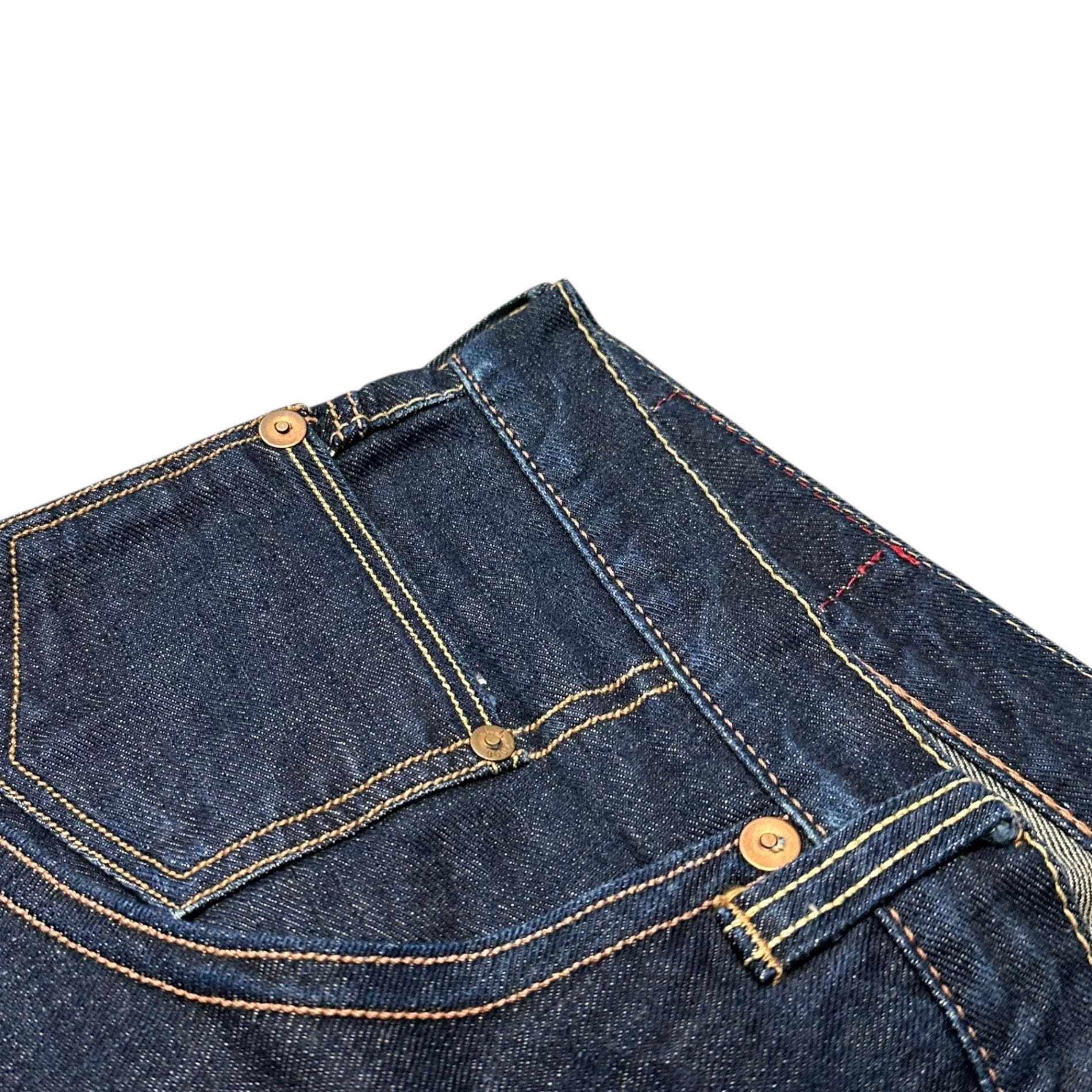 Levi's RED(リーバイスレッド) 00's Skinny Shoe Cut スキニー シューズ カット デニム パンツ 2917 W32 L32 インディゴ フレア