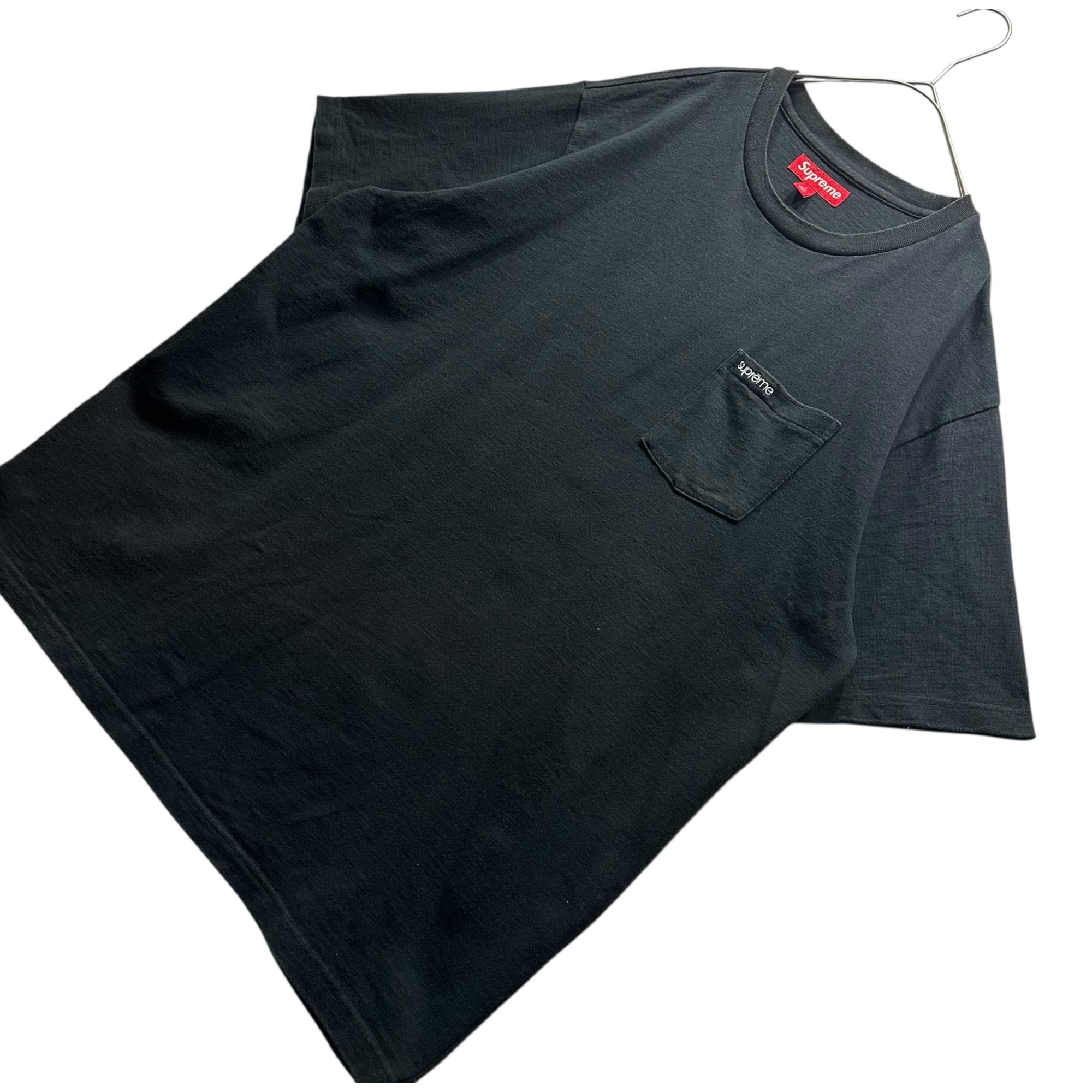 SUPREME(シュプリーム) 22SS S/S Pocket Tee 半袖 ポケット Tシャツ L ブラック