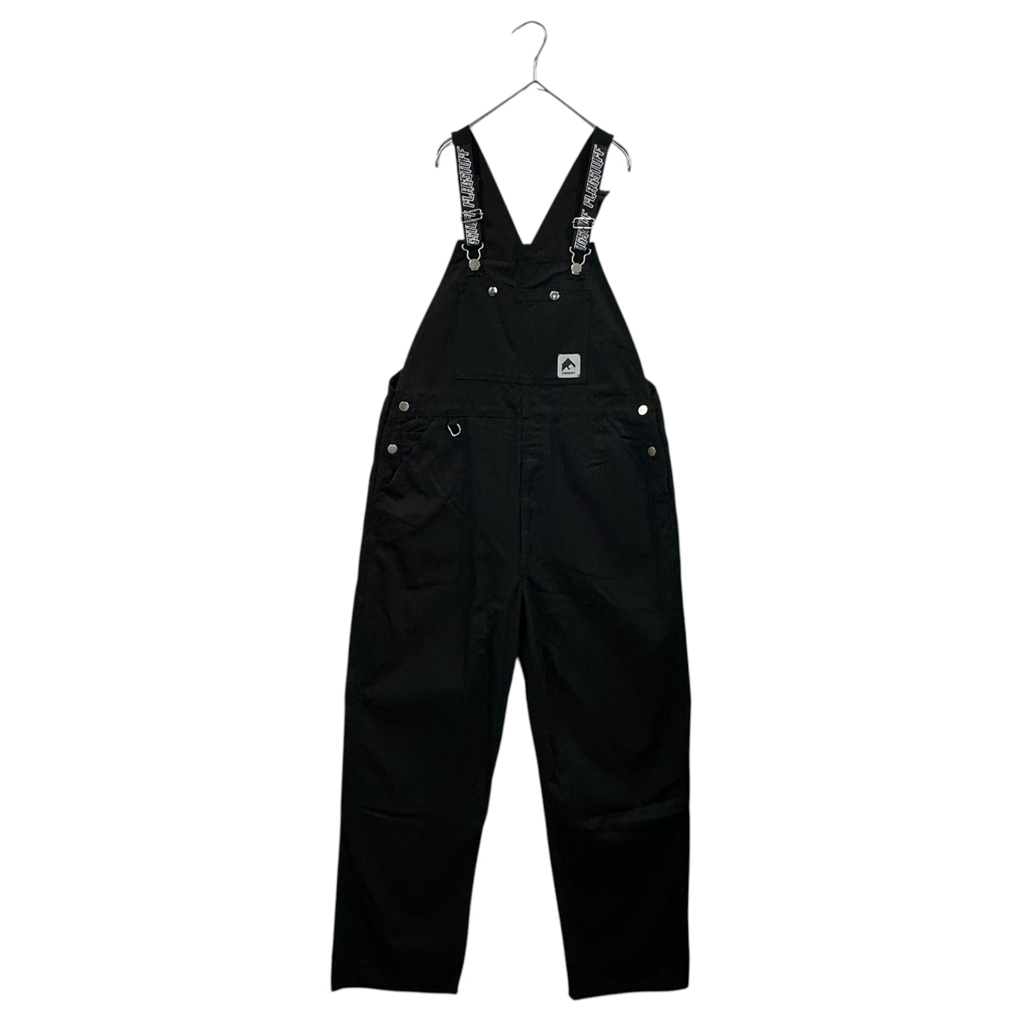 FLAGSTUFF(フラグスタフ) 2018SS MILITARY OVERALL ミリタリーオーバーオール  L ブラック つなぎ サロペット