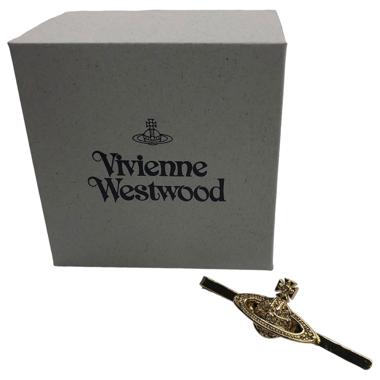 Vivienne Westwood(ヴィヴィアンウエストウッド) Orb tie pin オーブ タイピン ゴールド 箱付