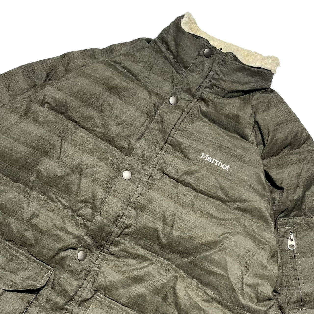 MARMOT(マーモット) RAMBRAS BOA PARKA ダウンジャケット MJJ-8570 L カーキ